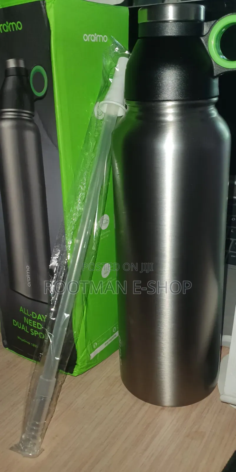 Oraimo Megadrink 1200 Leakproof Portable 1.2l Water Bottle