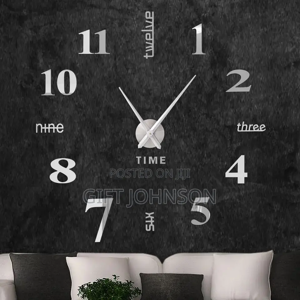 3d Wall Clock