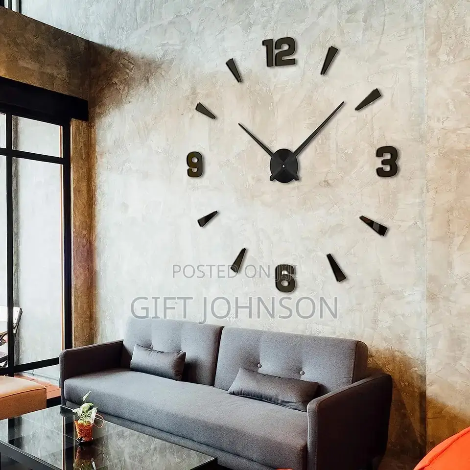 3d Wall Clock