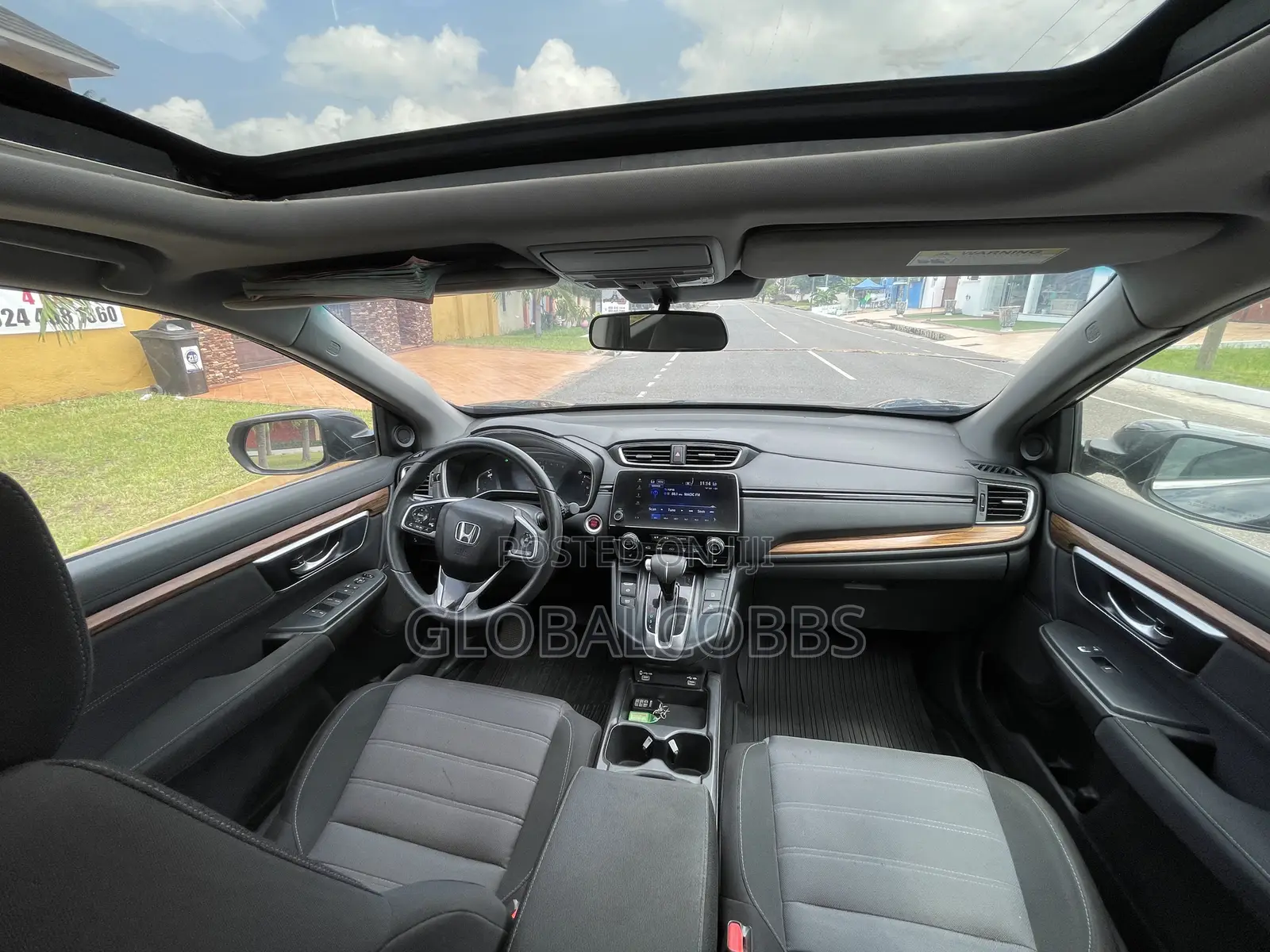 Honda CR-V EX AWD 2018 Black