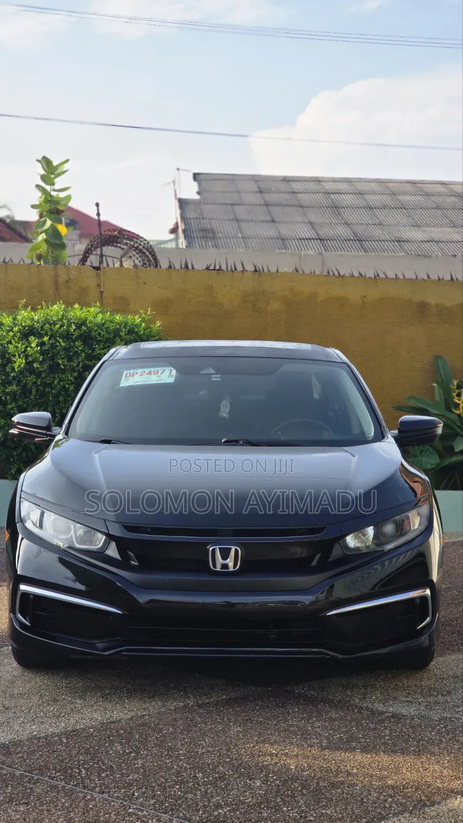 Honda Civic EX 2021 Black