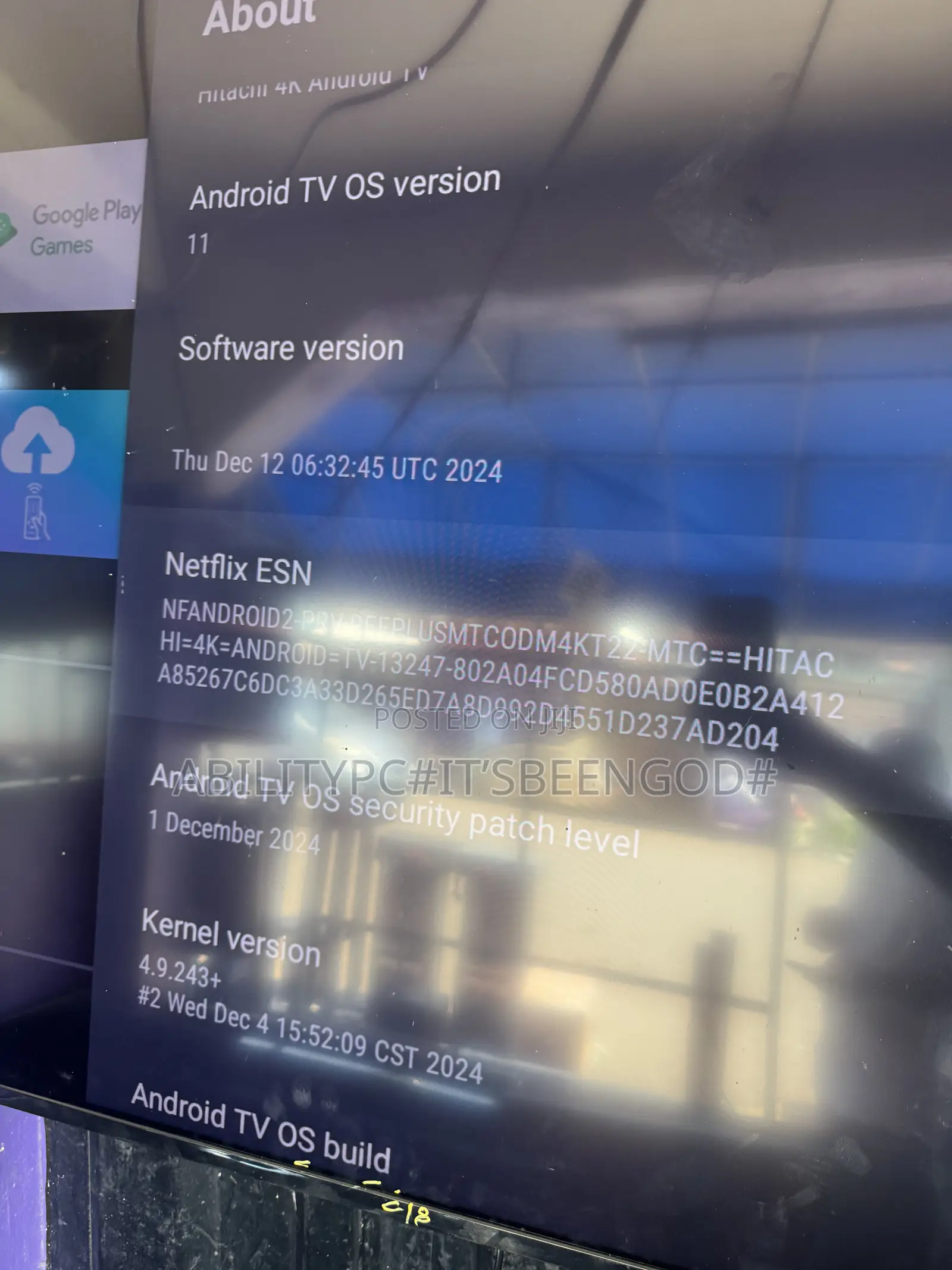 Australia Hitachi 65inch Smart Qled Quantum Dot 2024 Tv