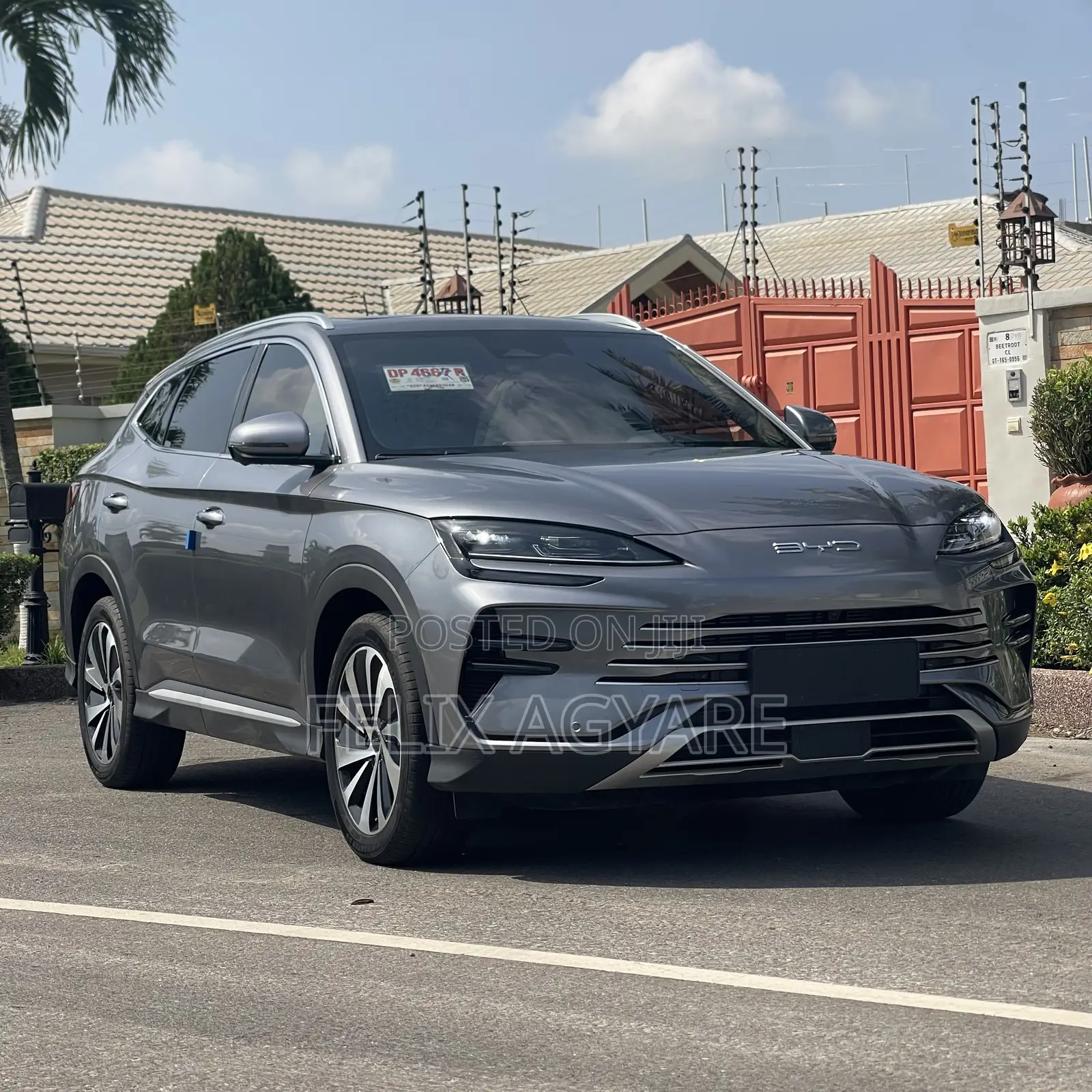New BYD Song Plus DM-i 2024 Gray