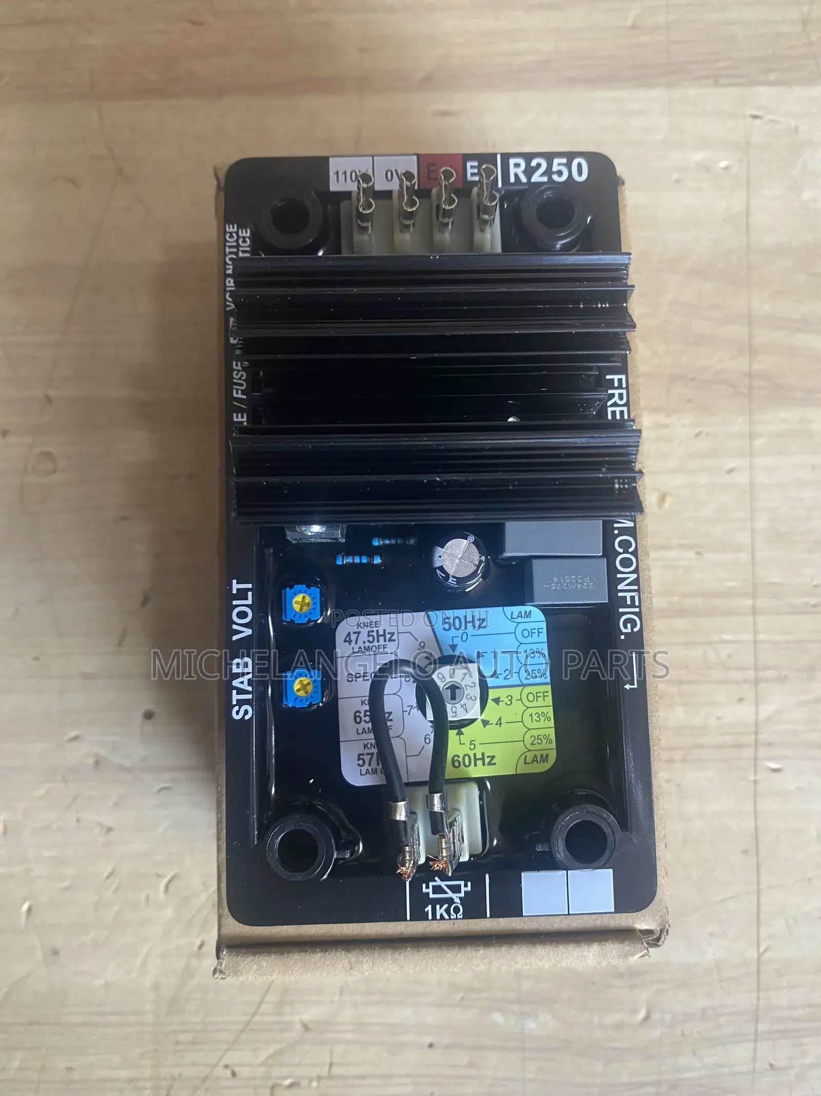 Generator Automatic Voltage Regulator R250