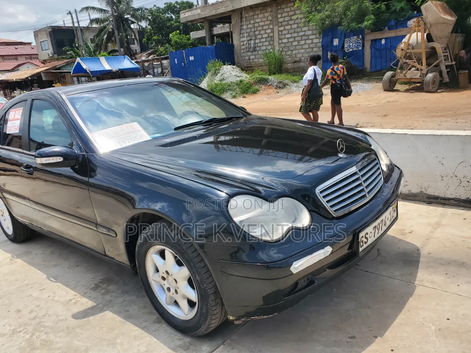 Mercedes-Benz C250 2005 Black
