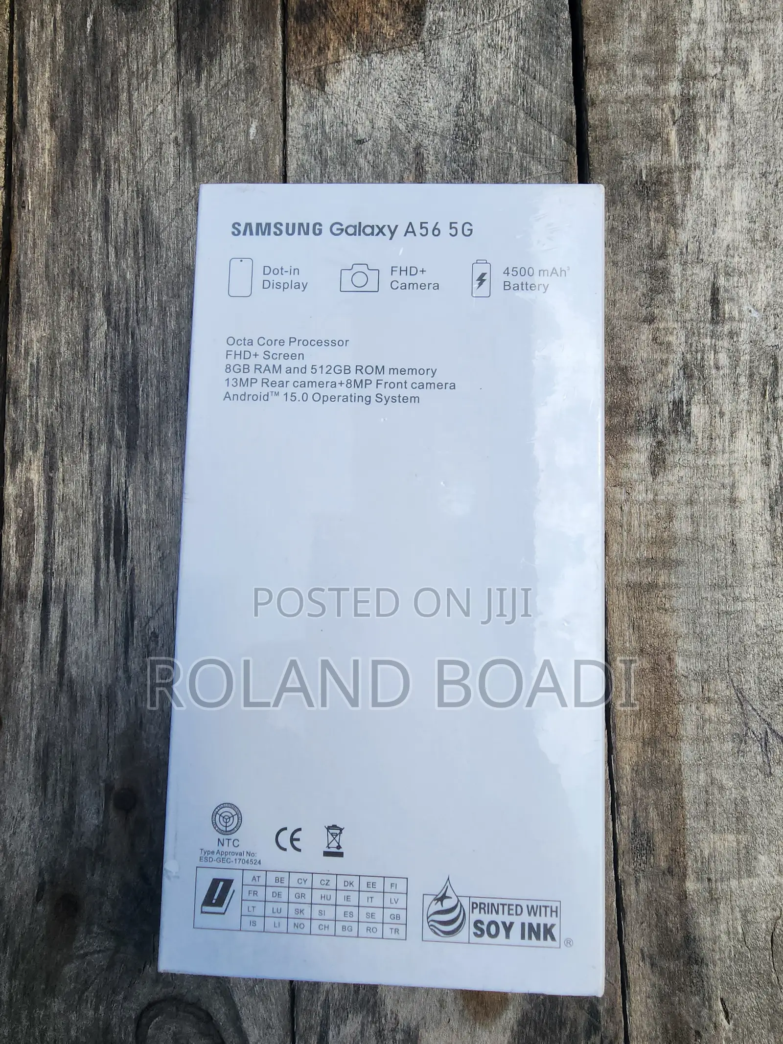 New Samsung Galaxy A56 256 GB Gray