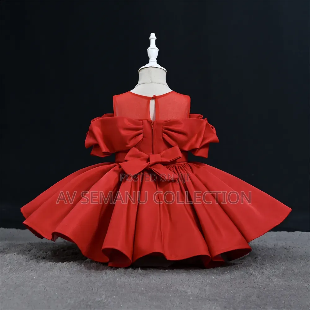 Girls Red Dress