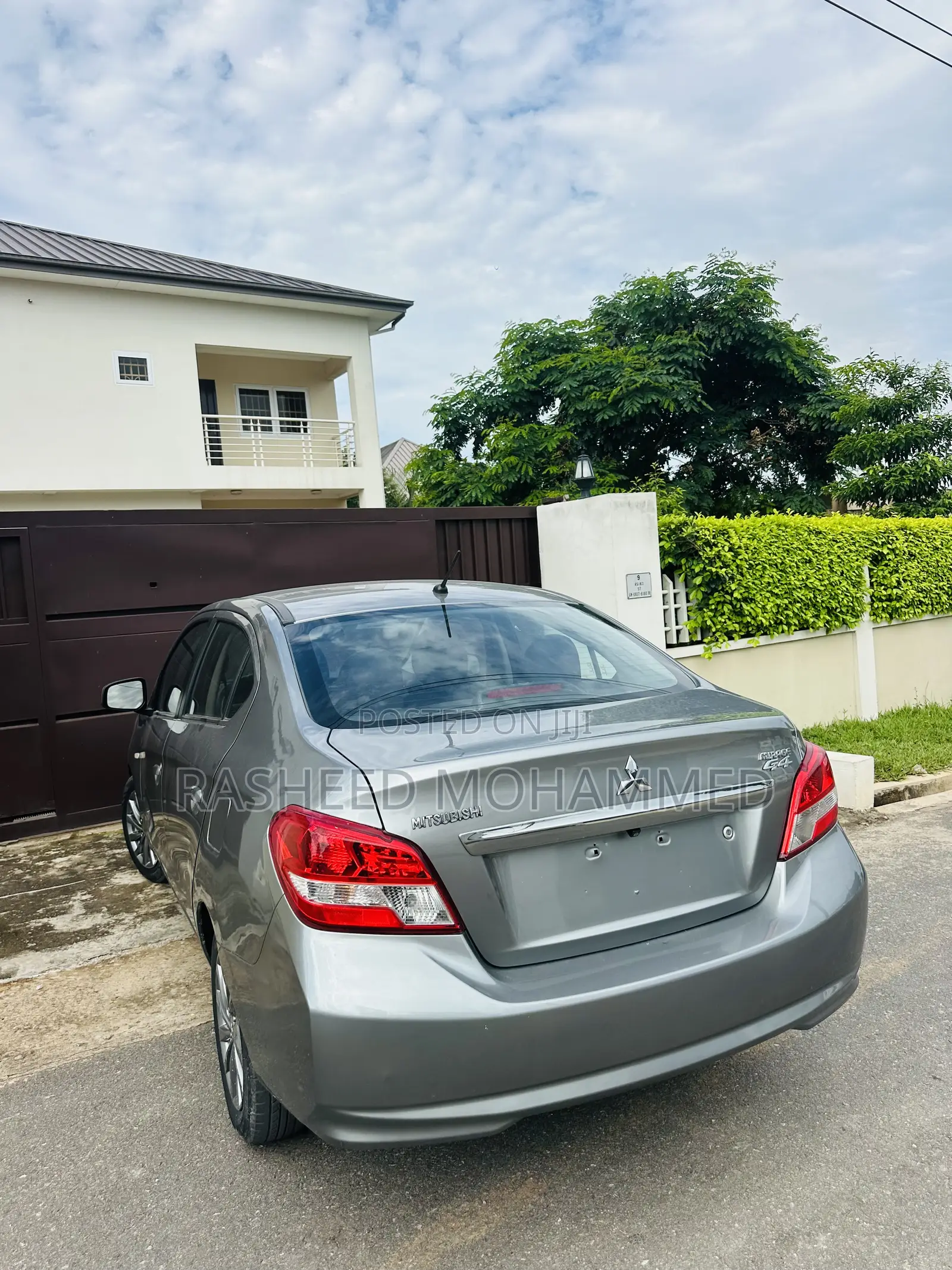 Mitsubishi Mirage 2018 Silver