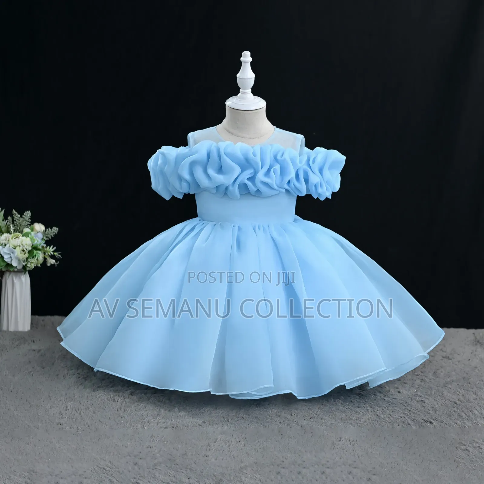 Girls Beautiful Bow Gown