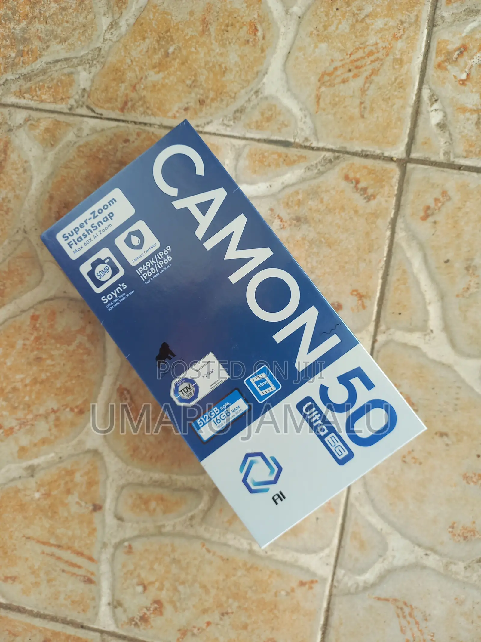 New Tecno Camon 50 Ultra 512 GB Gray