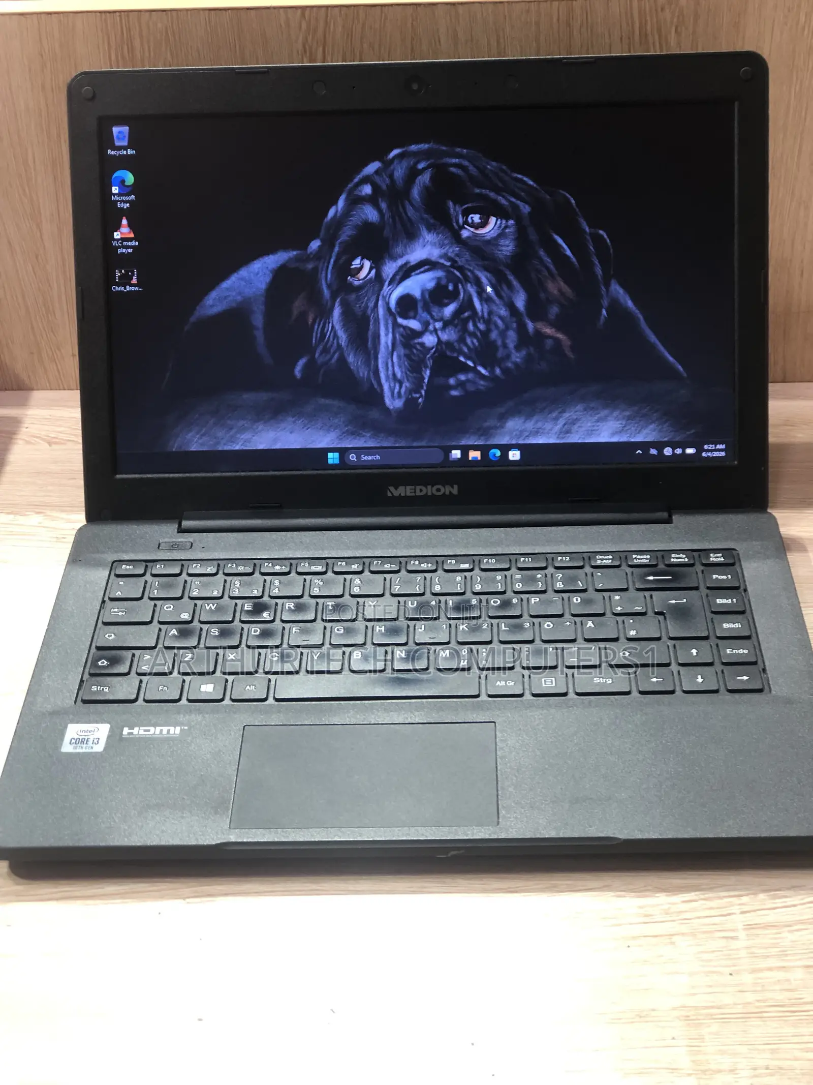 Laptop Medion 8GB Intel Core i3 SSD 256GB