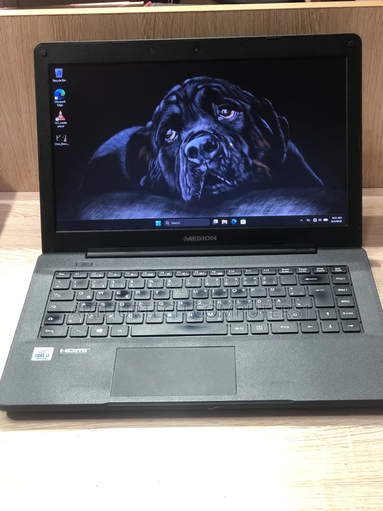 Laptop Medion 8GB Intel Core i3 SSD 256GB