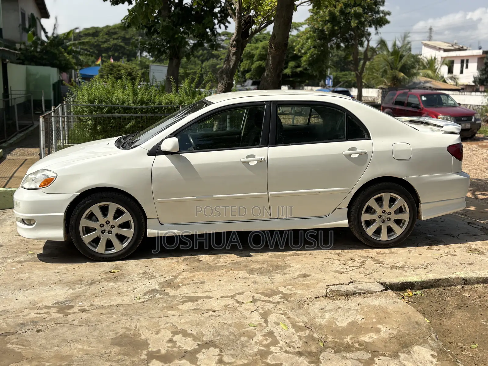 Toyota Corolla S 2007 Off white