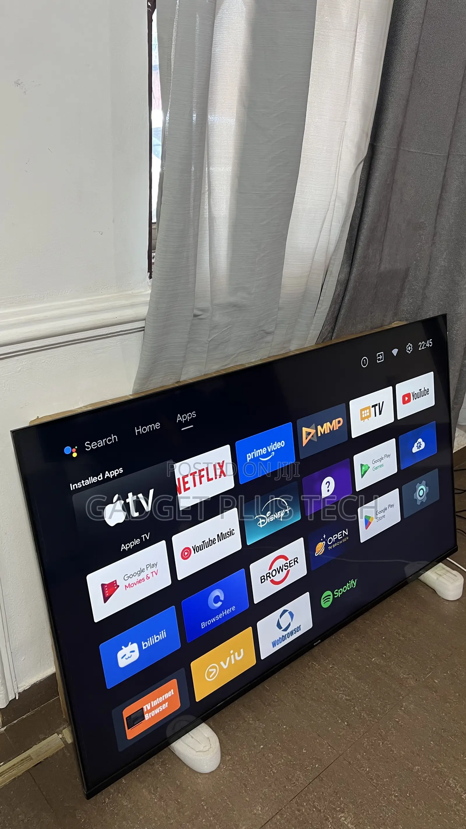 2022 65” Philips Uhd Andriod Smart Tv From Europe