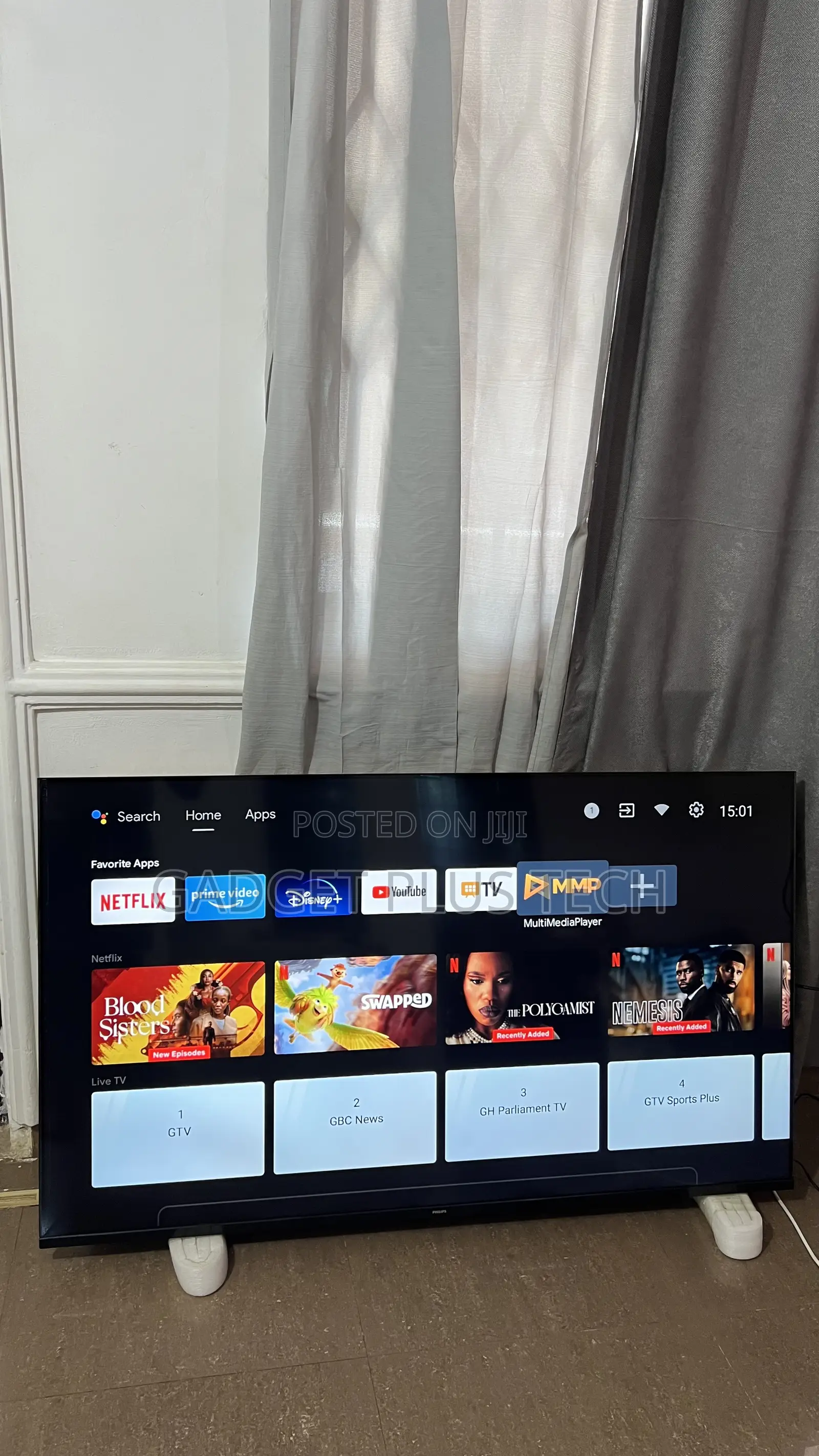 2022 65” Philips Uhd Andriod Smart Tv From Europe