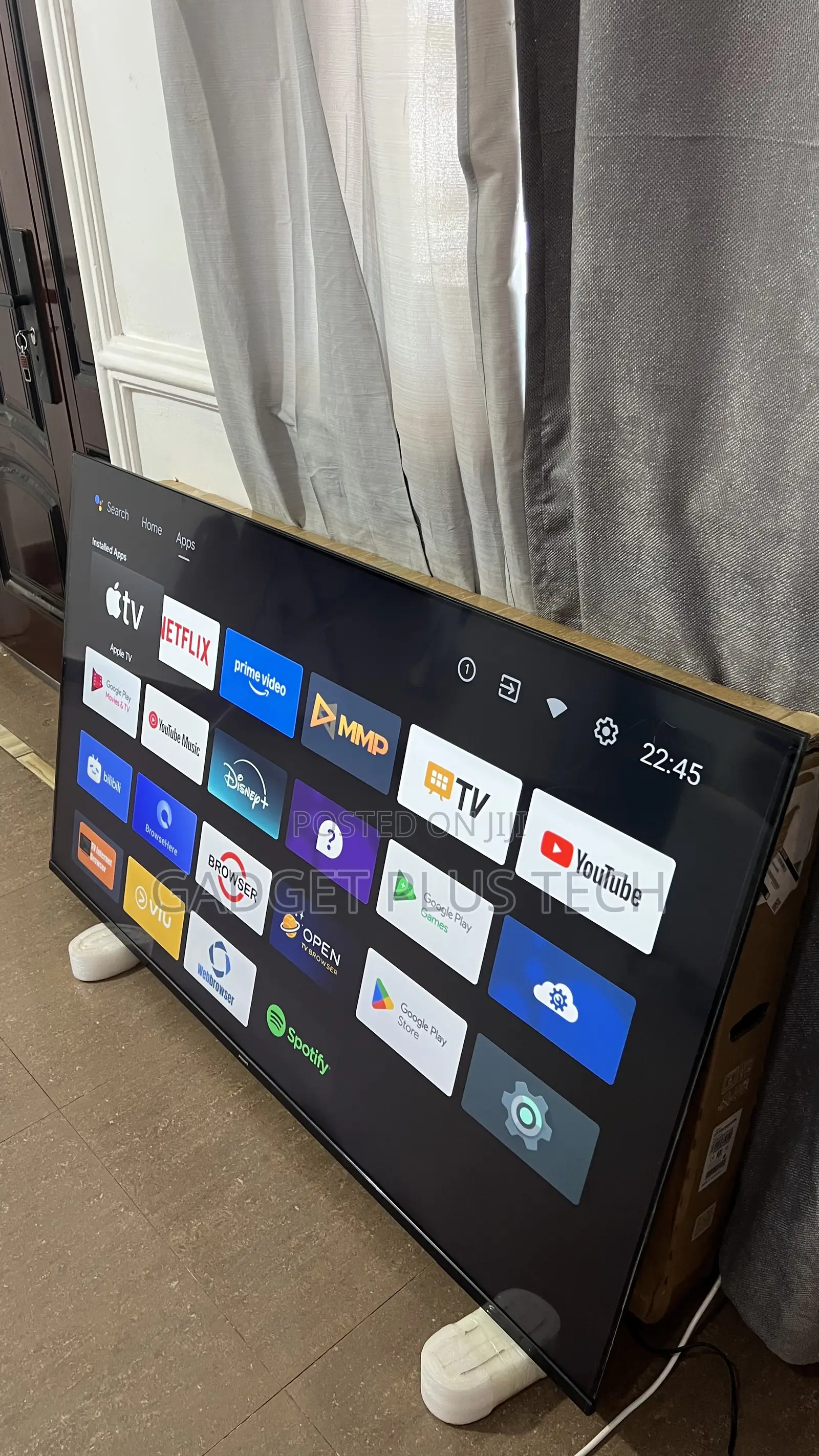 2022 65” Philips Uhd Andriod Smart Tv From Europe