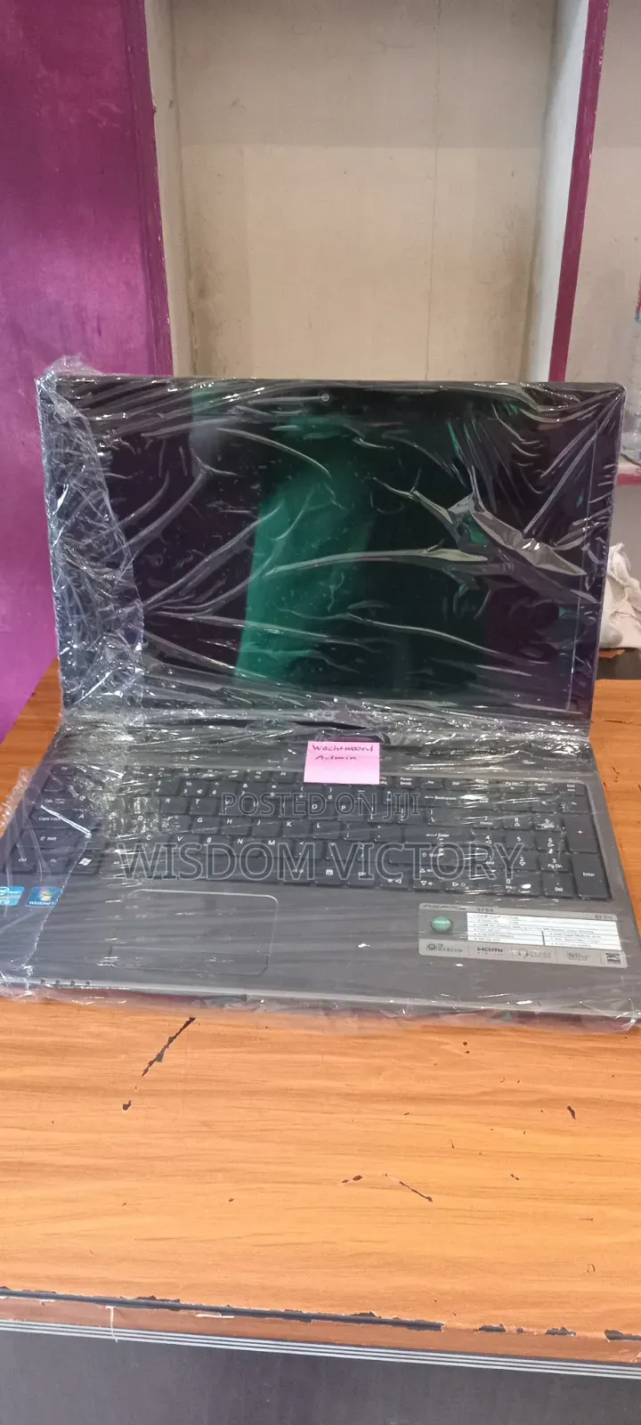 New Laptop Acer 4GB Intel Core i3 HDD 500GB