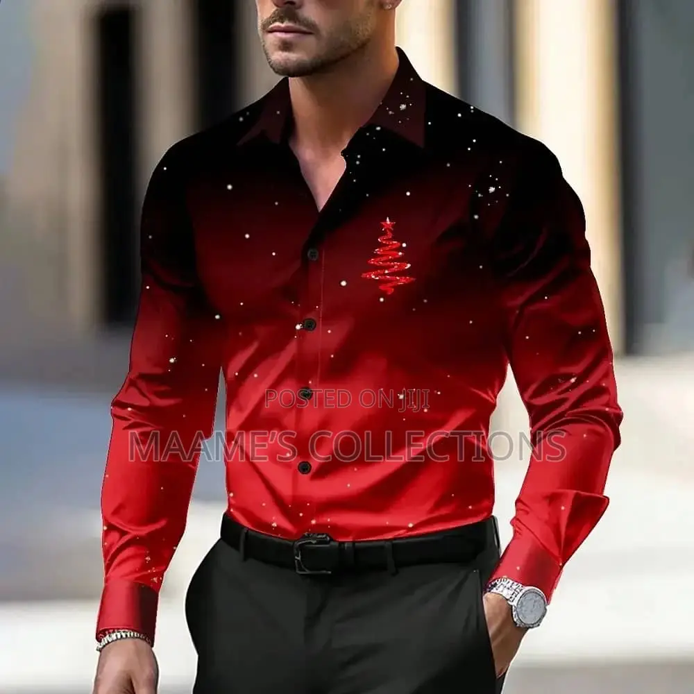 Men’S Designer Long Sleeves Shirt