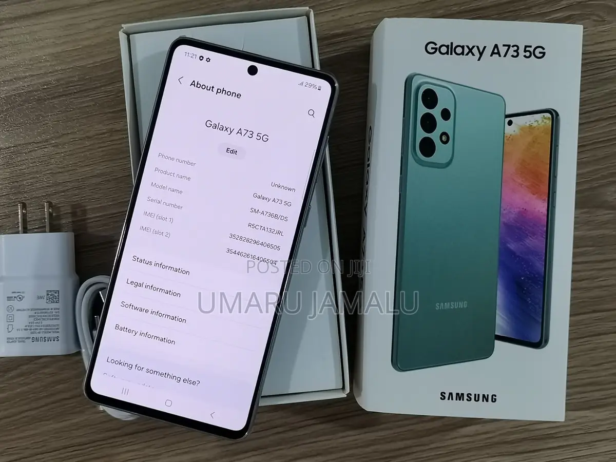 New Samsung Galaxy A73 5G 256 GB Blue