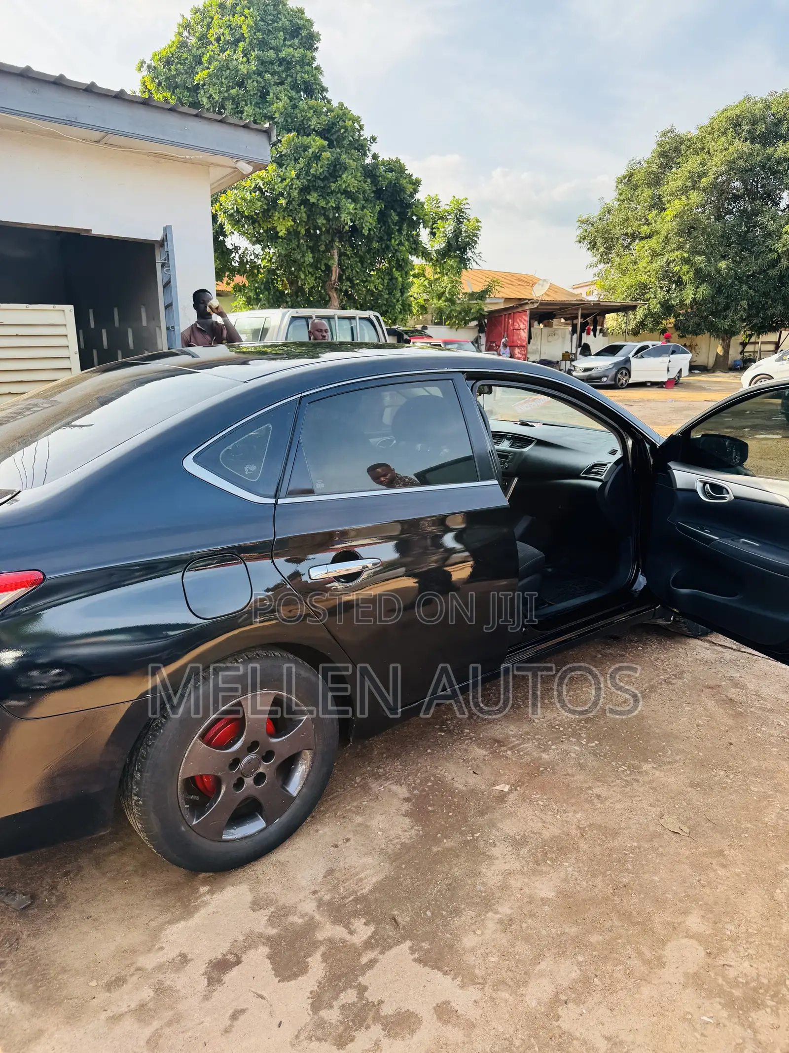 Nissan Sentra S 4dr Sedan (1.8L 4cyl 6M) 2014 Black