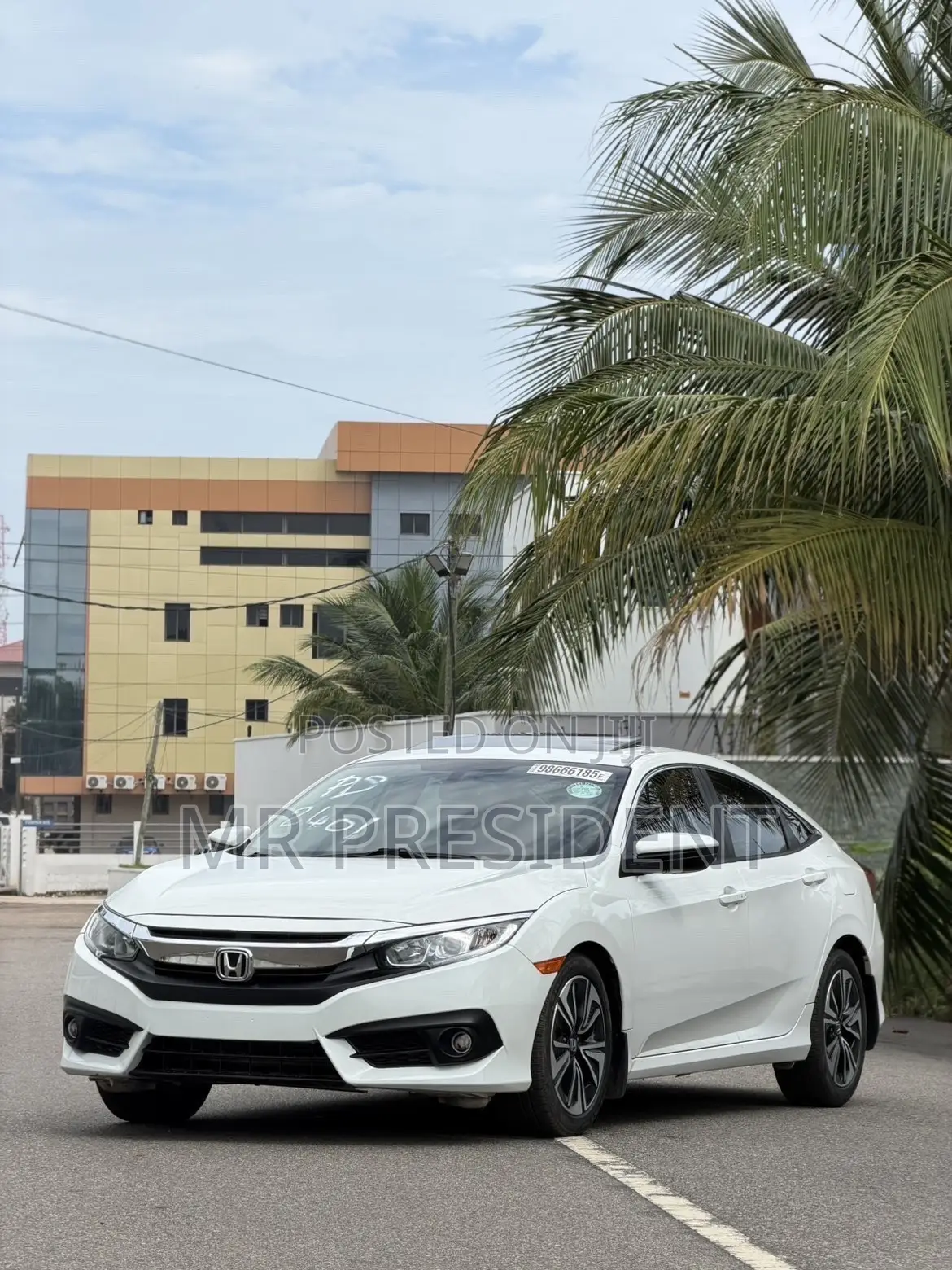 Honda Civic EX-T 4dr Sedan (1.5L 4cyl) 2017 White