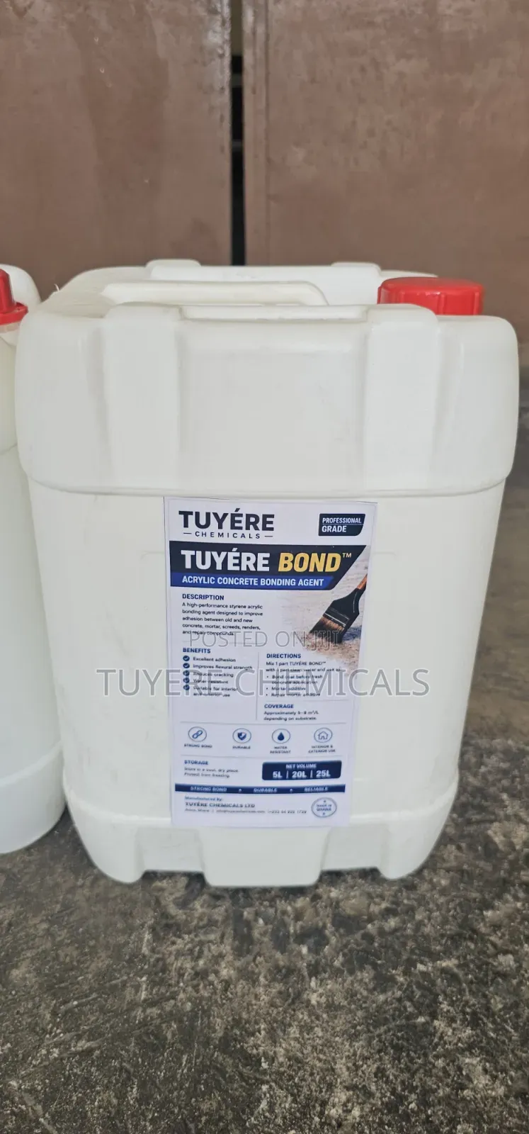 Tuyére Bond Acrylic Concrete Bonding Agent 20l