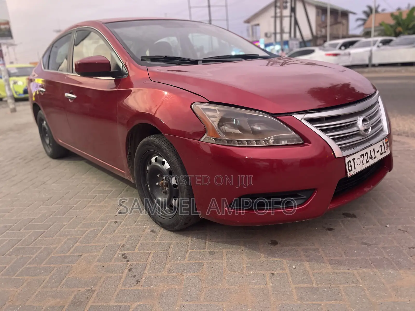 Nissan Sentra SL 4dr Sedan (1.8L 4cyl CVT) 2014 Red