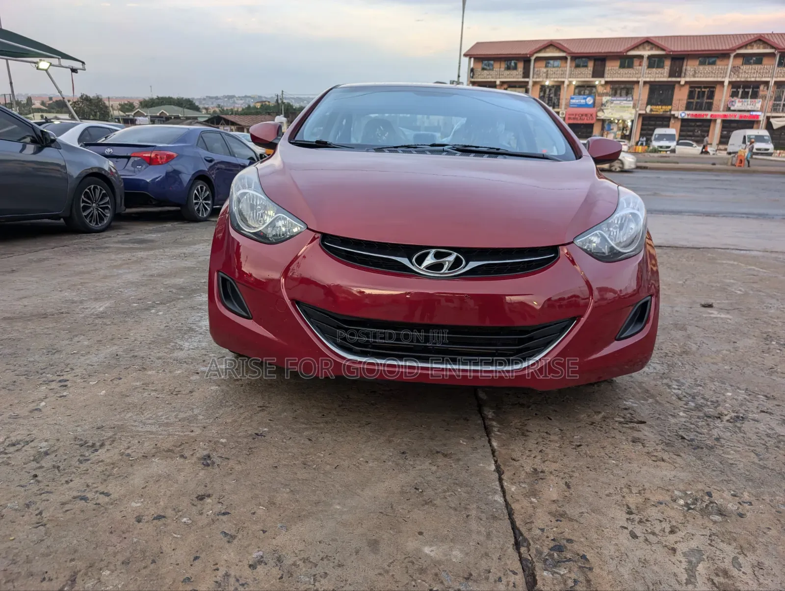 Hyundai Elantra GLS Sedan FWD (1.8L 4cyl 6A) 2013 Red