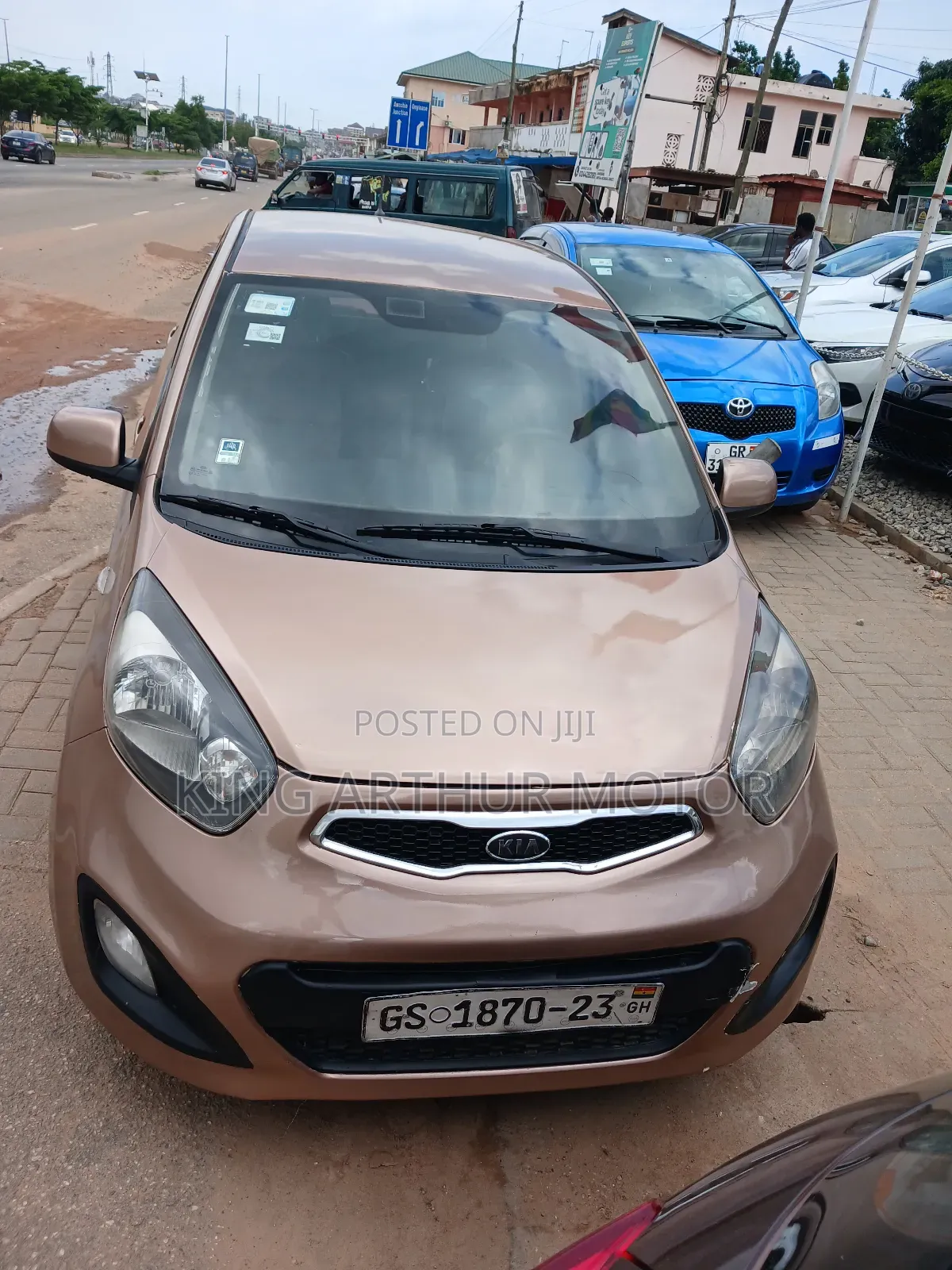 Kia Morning 2013 Brown