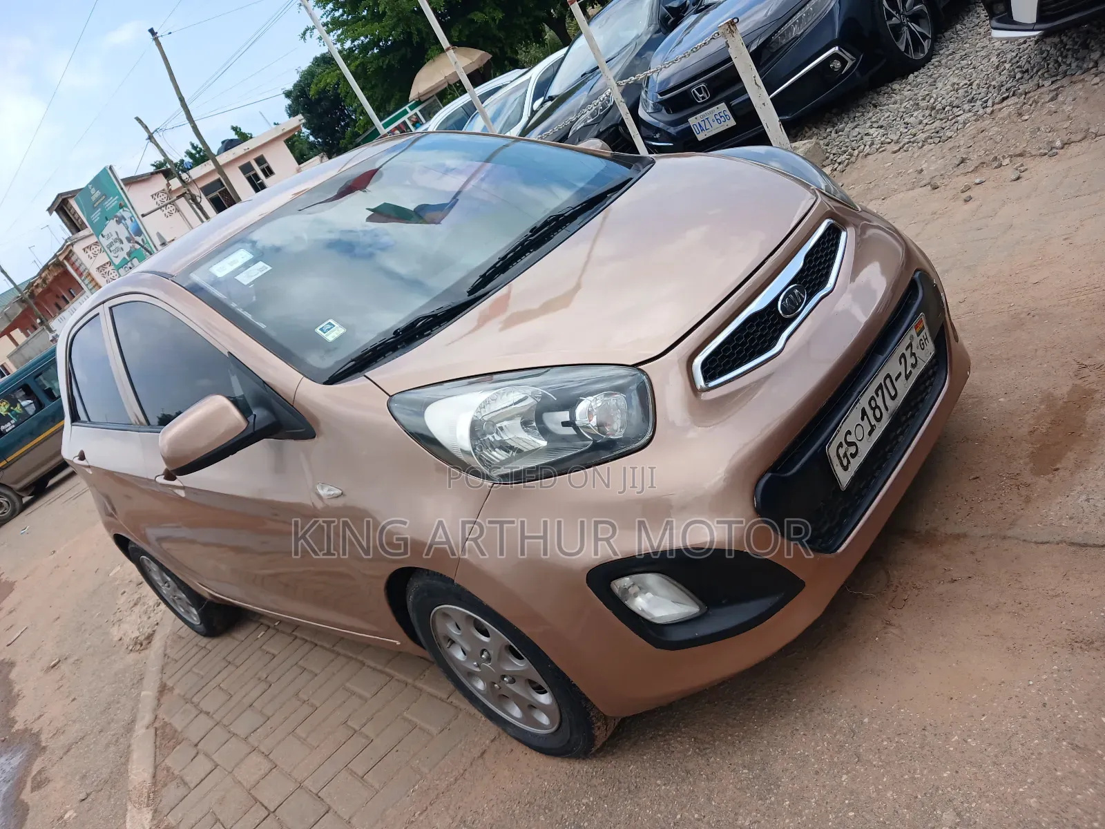 Kia Morning 2013 Brown