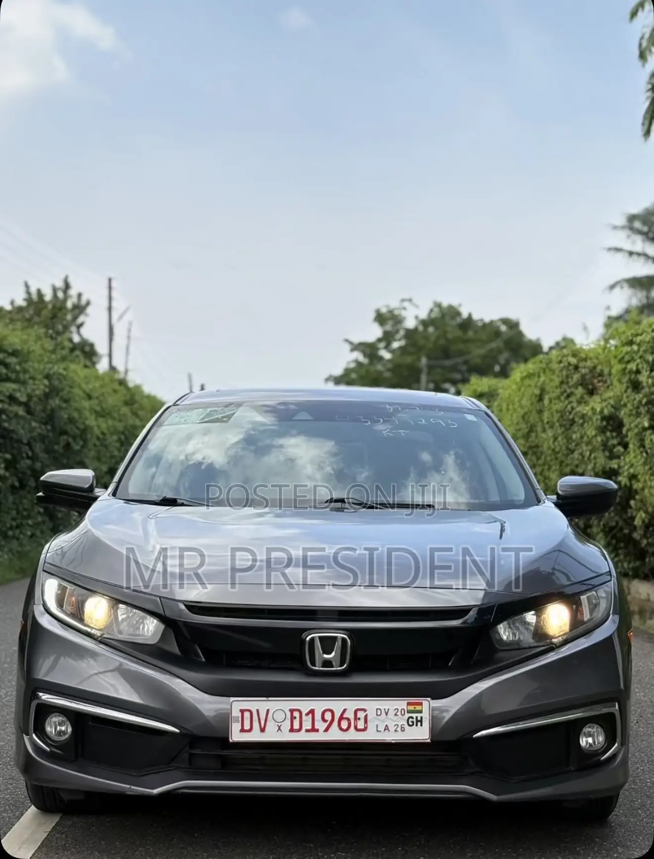 Honda Civic EX Sedan 2020 Silver