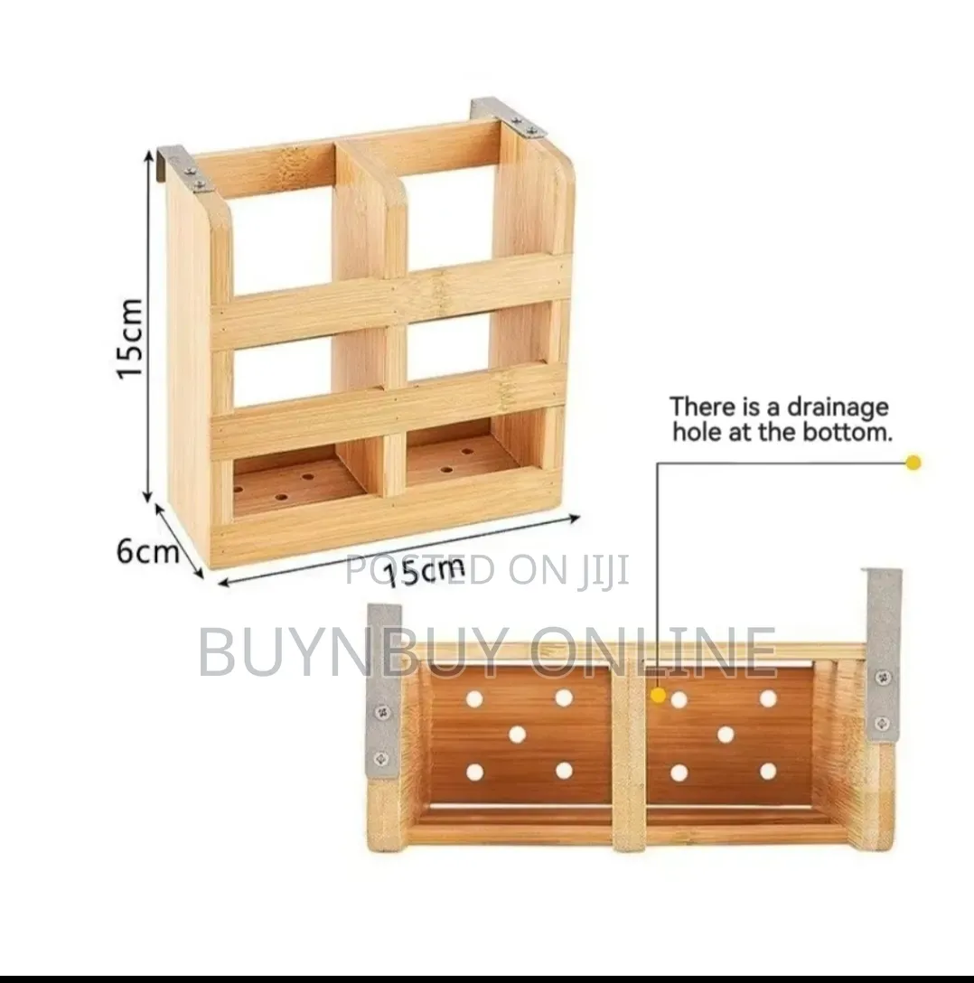 Double Layer Ecofriendly Wooden Dish Drying Rack