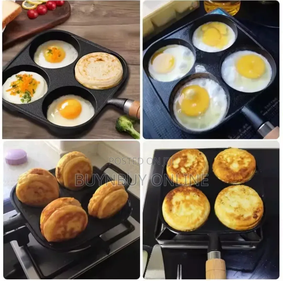 4 Holes Frying Egg Pan