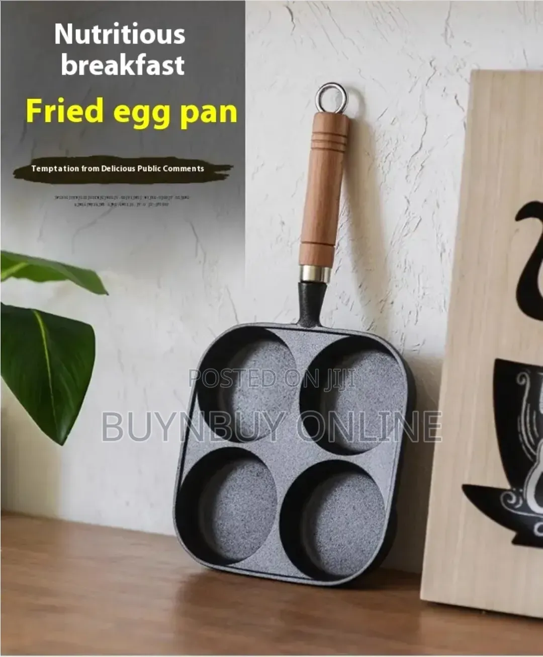 4 Holes Frying Egg Pan