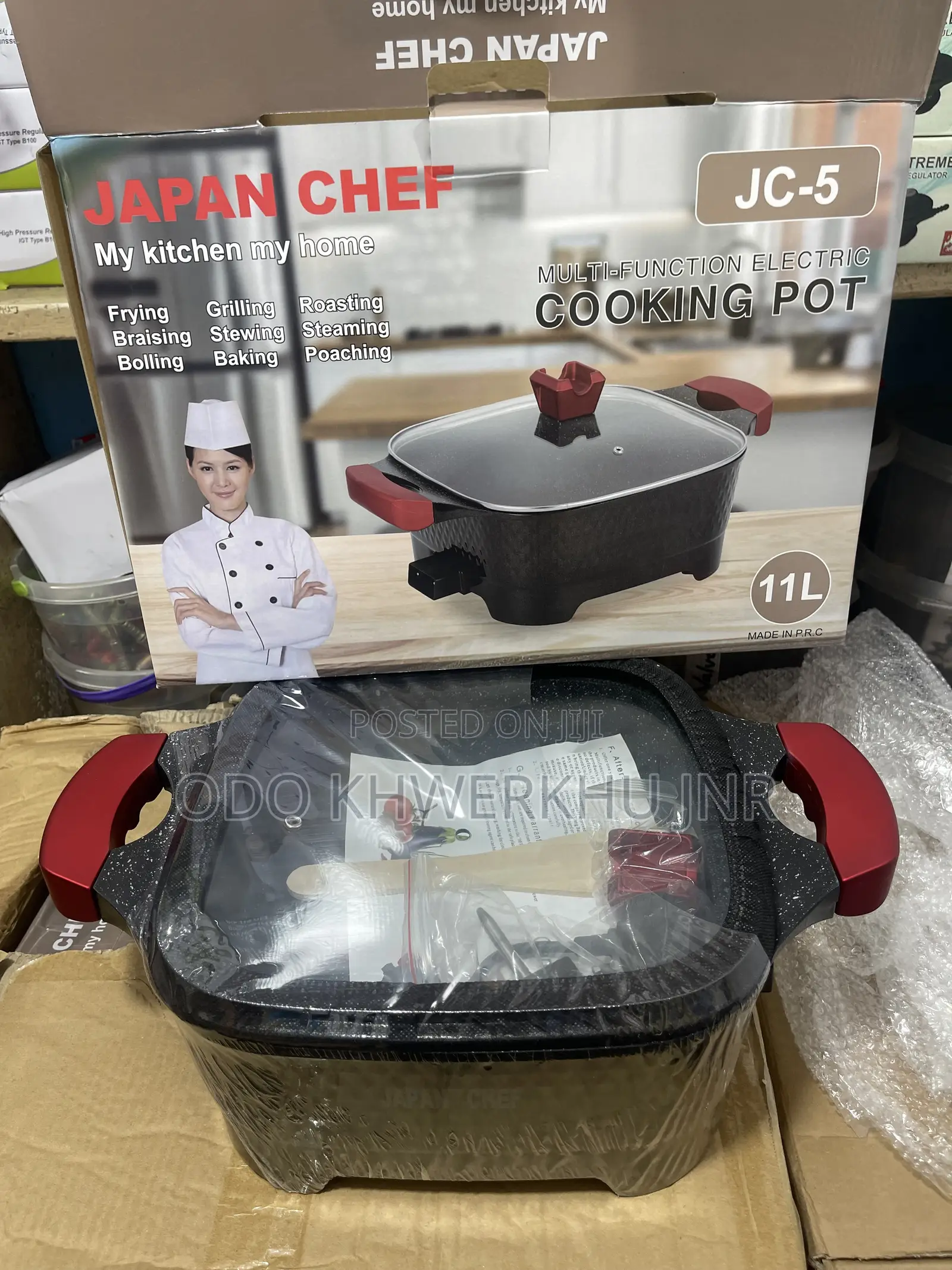 Multipurpose Electric Cooking Pot