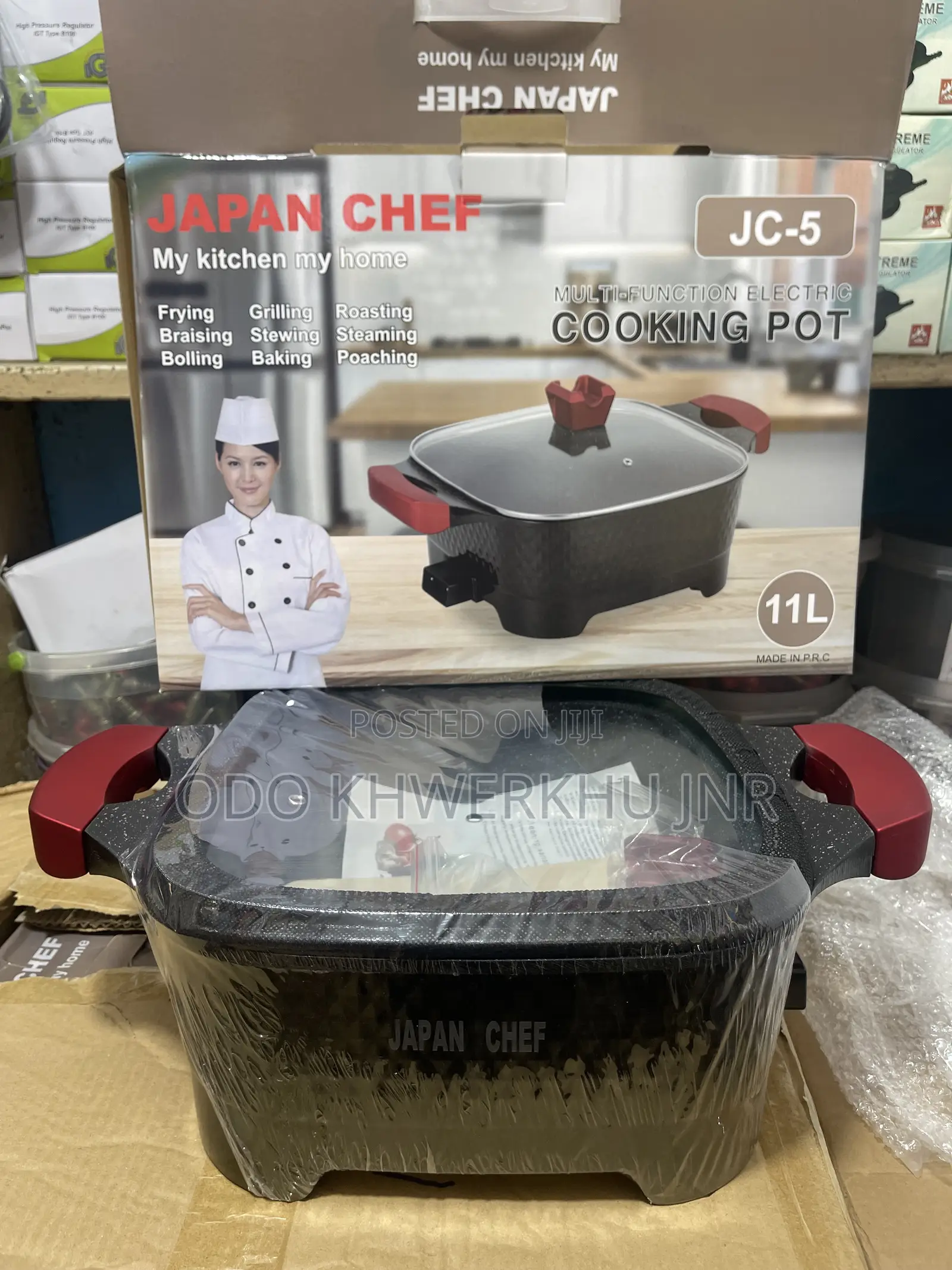 Multipurpose Electric Cooking Pot
