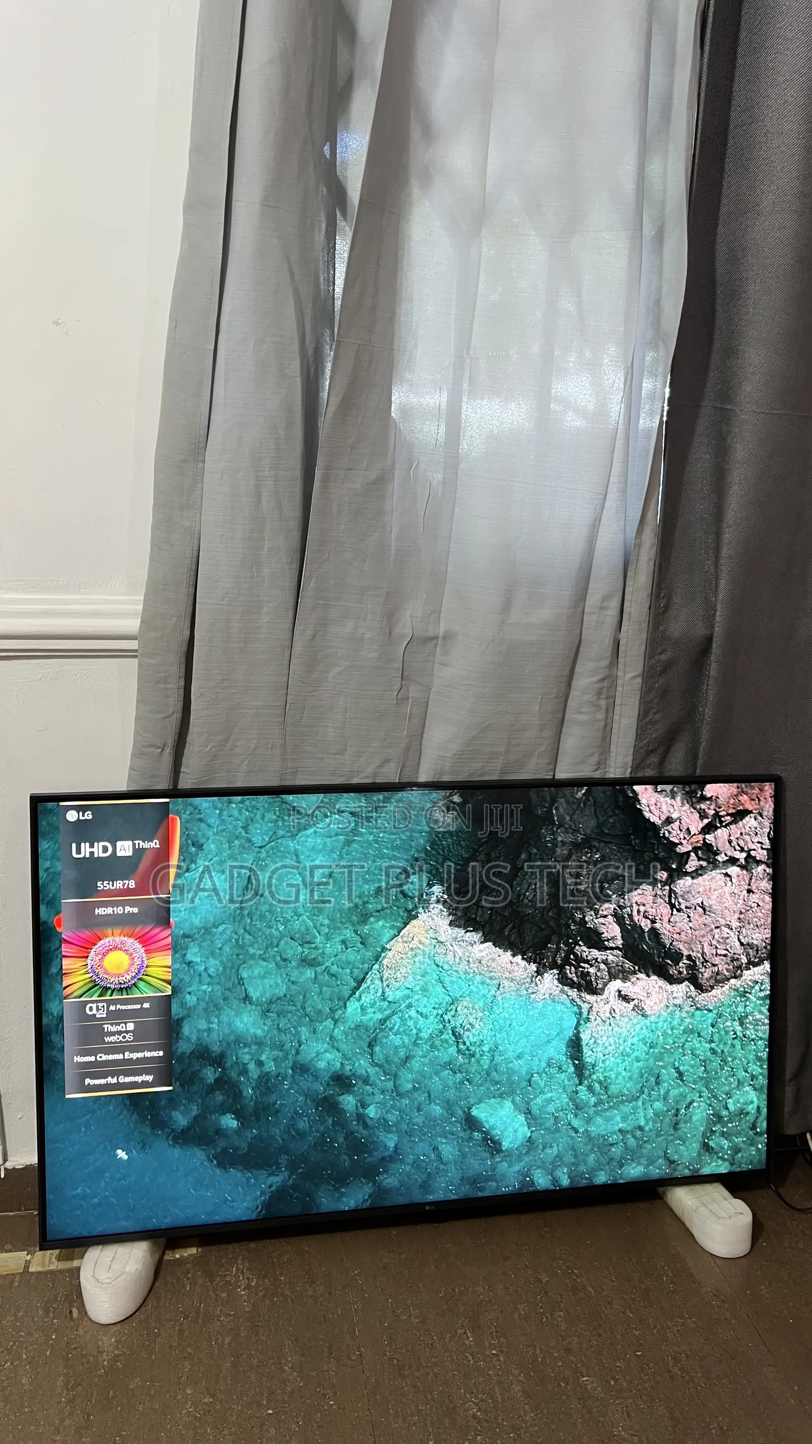 Home Used 2024 55” Lg Thinq Ai Smart Tv