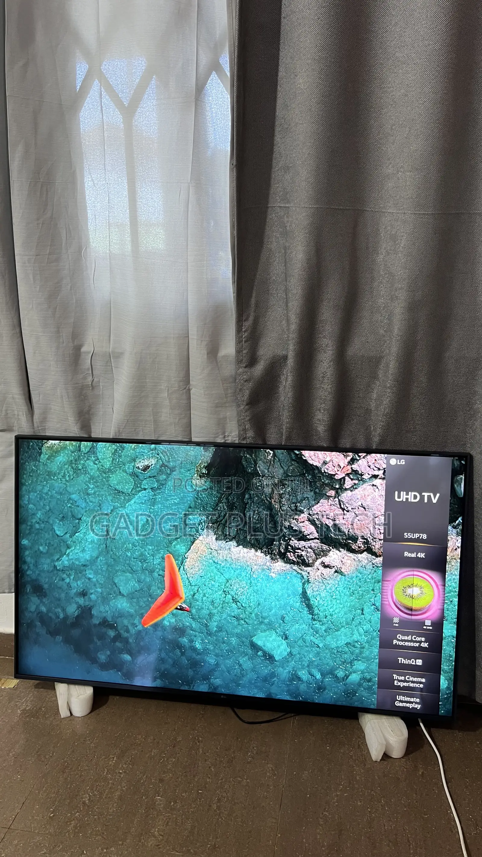 Home Used 2023 Lg 55” Thinq Ai Smart Tv