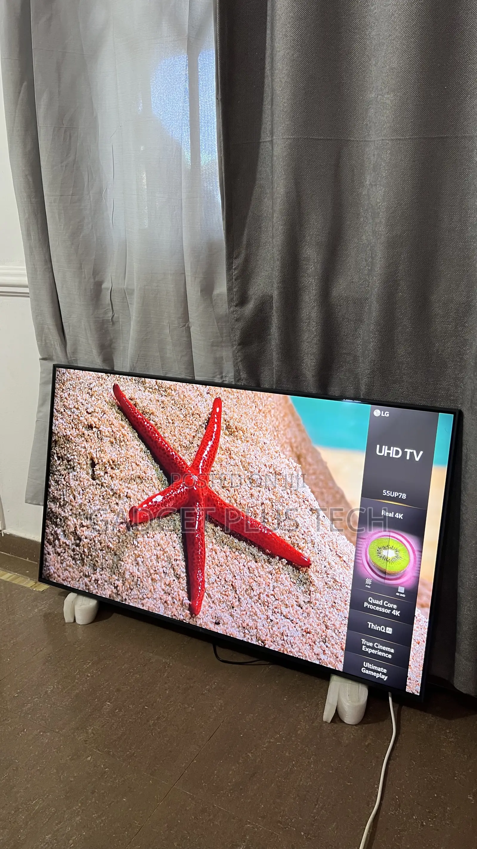 Home Used 2023 Lg 55” Thinq Ai Smart Tv