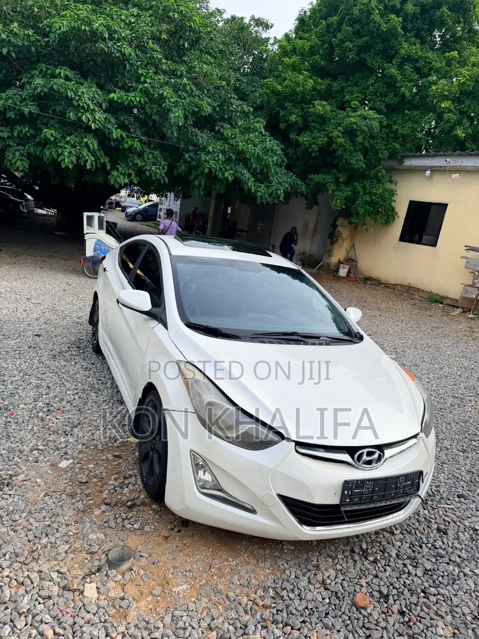 Hyundai Elantra Limited 4dr Sedan (1.8L 4cyl 6A) 2014 White