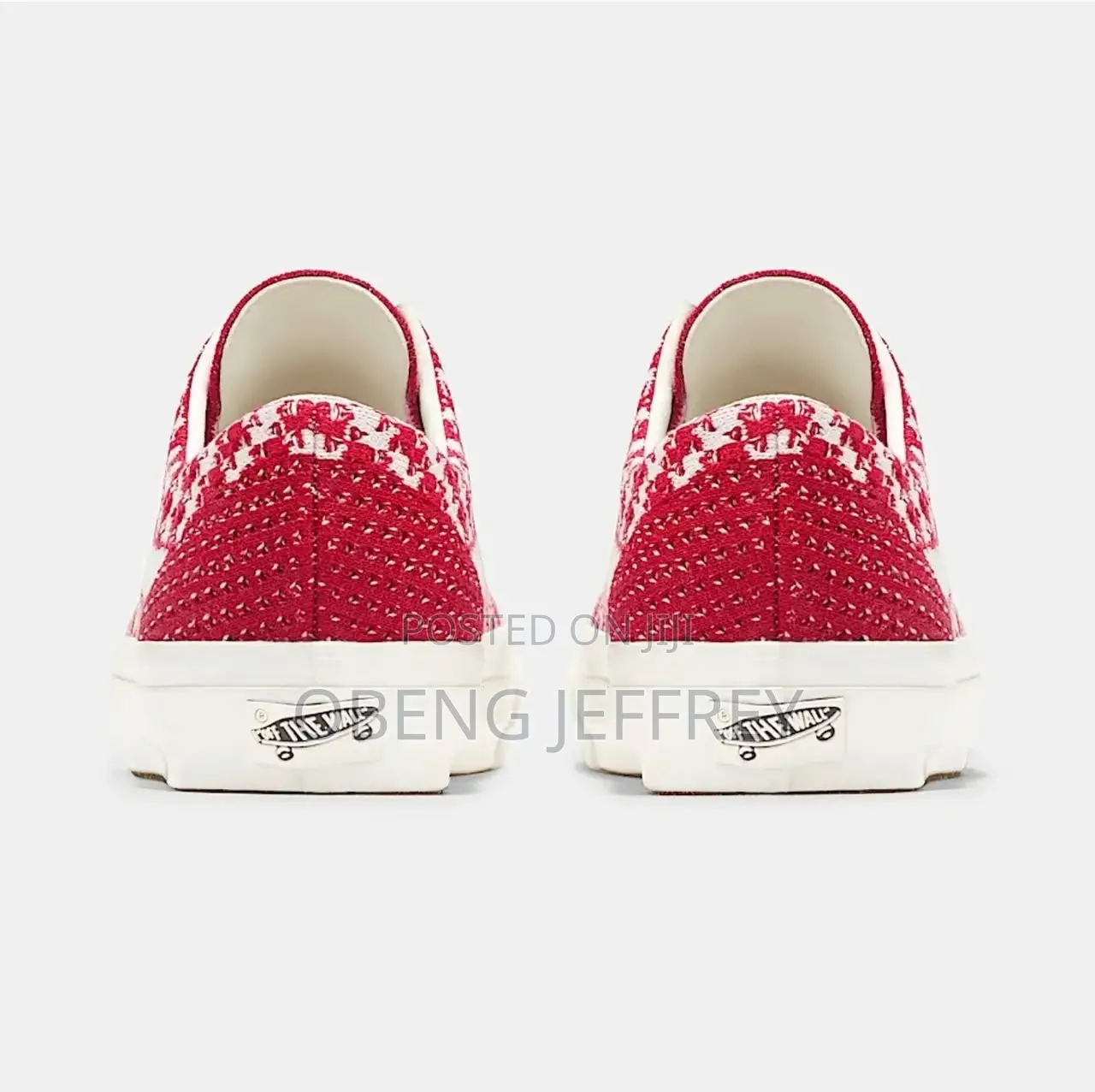 Original Vans Old Skool 36 Premium Red/White