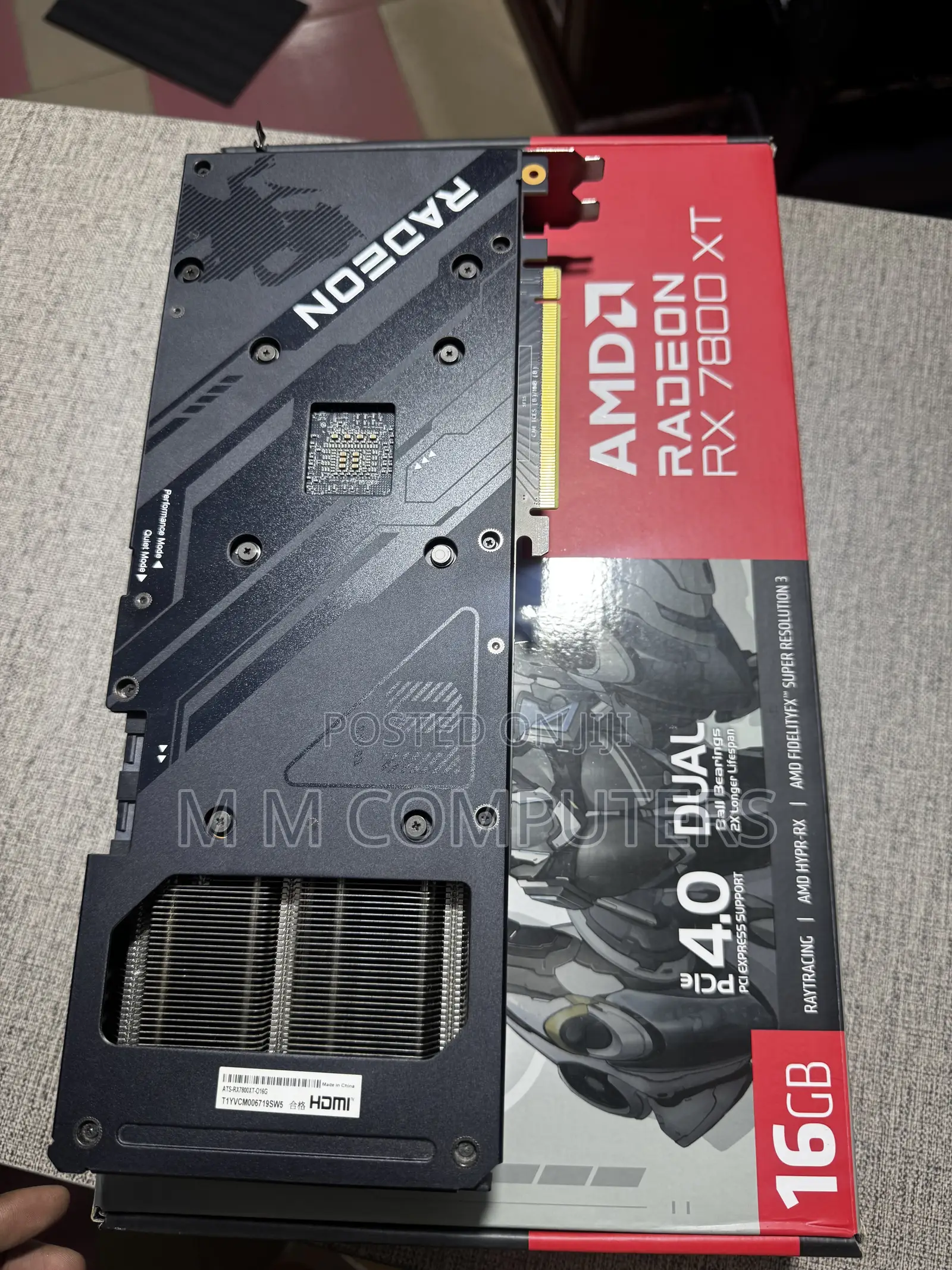 Amd Rx 7800xt 16gb Asus