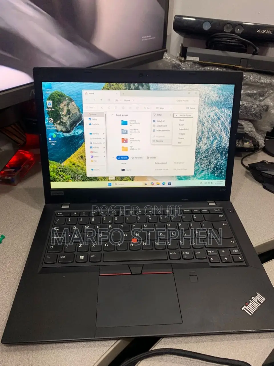 Laptop Lenovo ThinkPad L480 8GB Intel Core i5 SSD 256GB