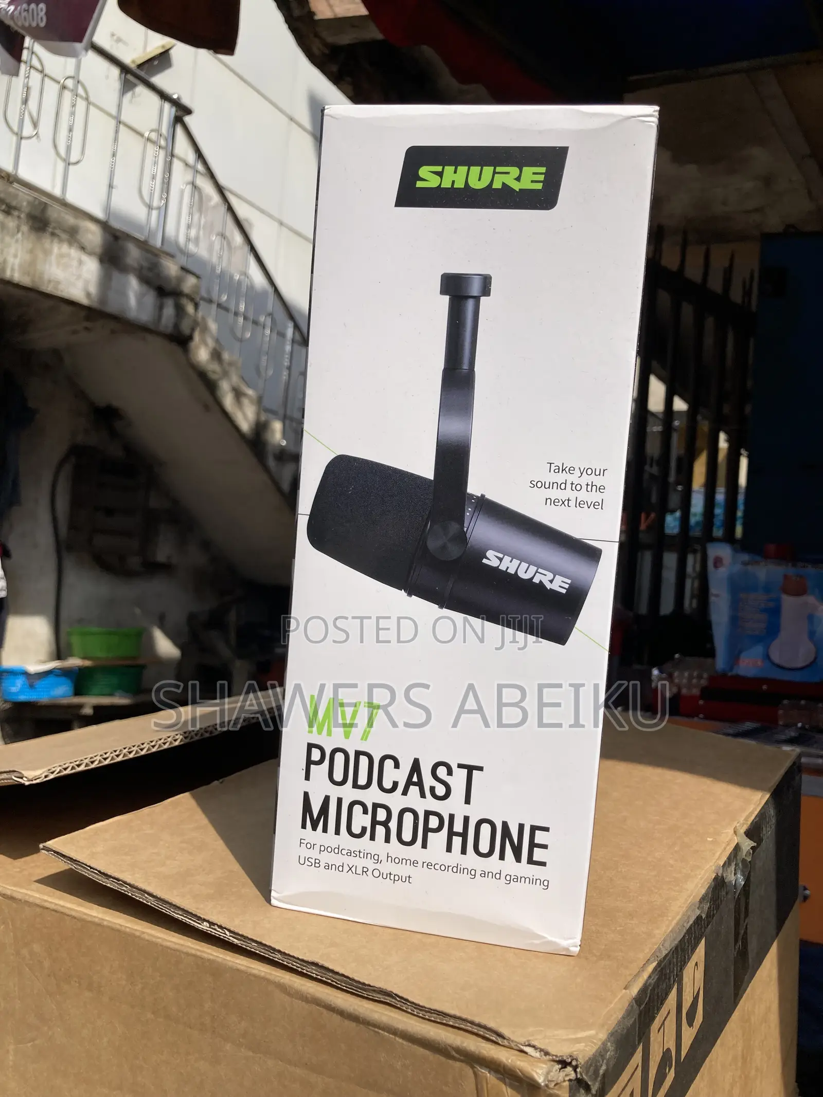 Shure Mv7 Podcast Microphone