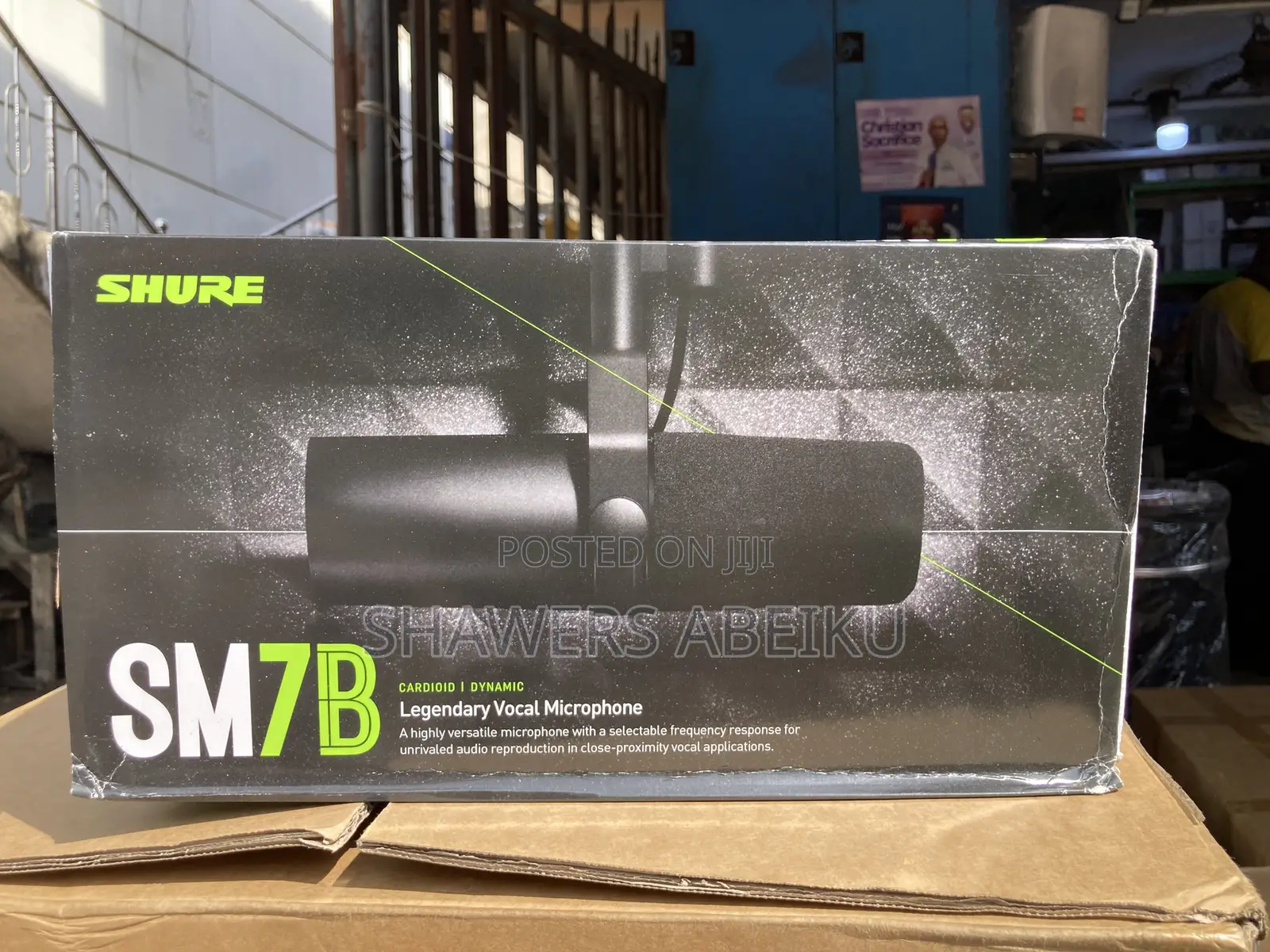 Sure Sm7b Legendary Vocal Microphone