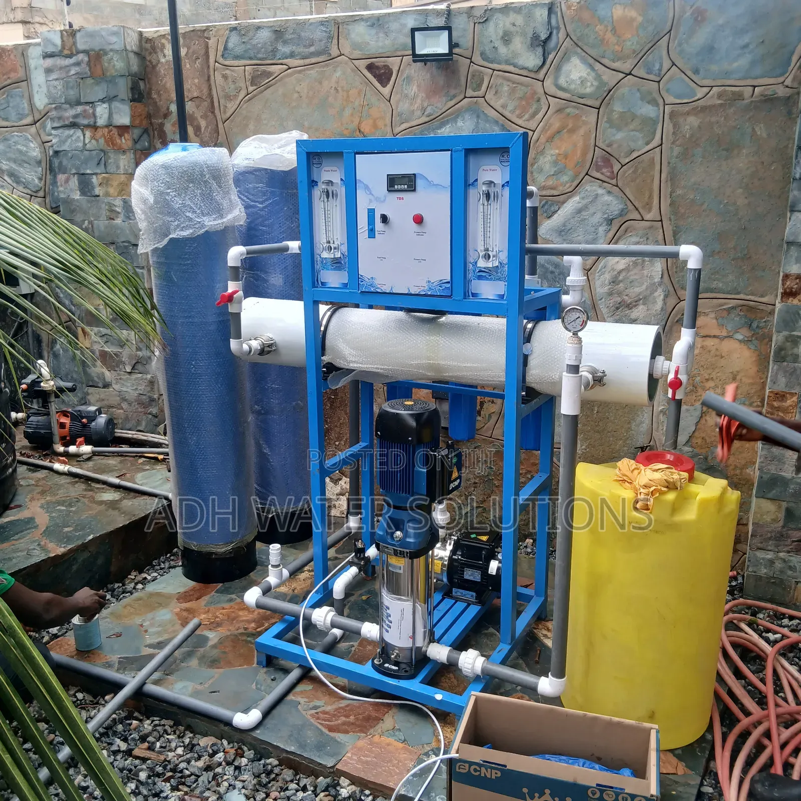 One Ton Reverse Osmosis With Anti Scalant