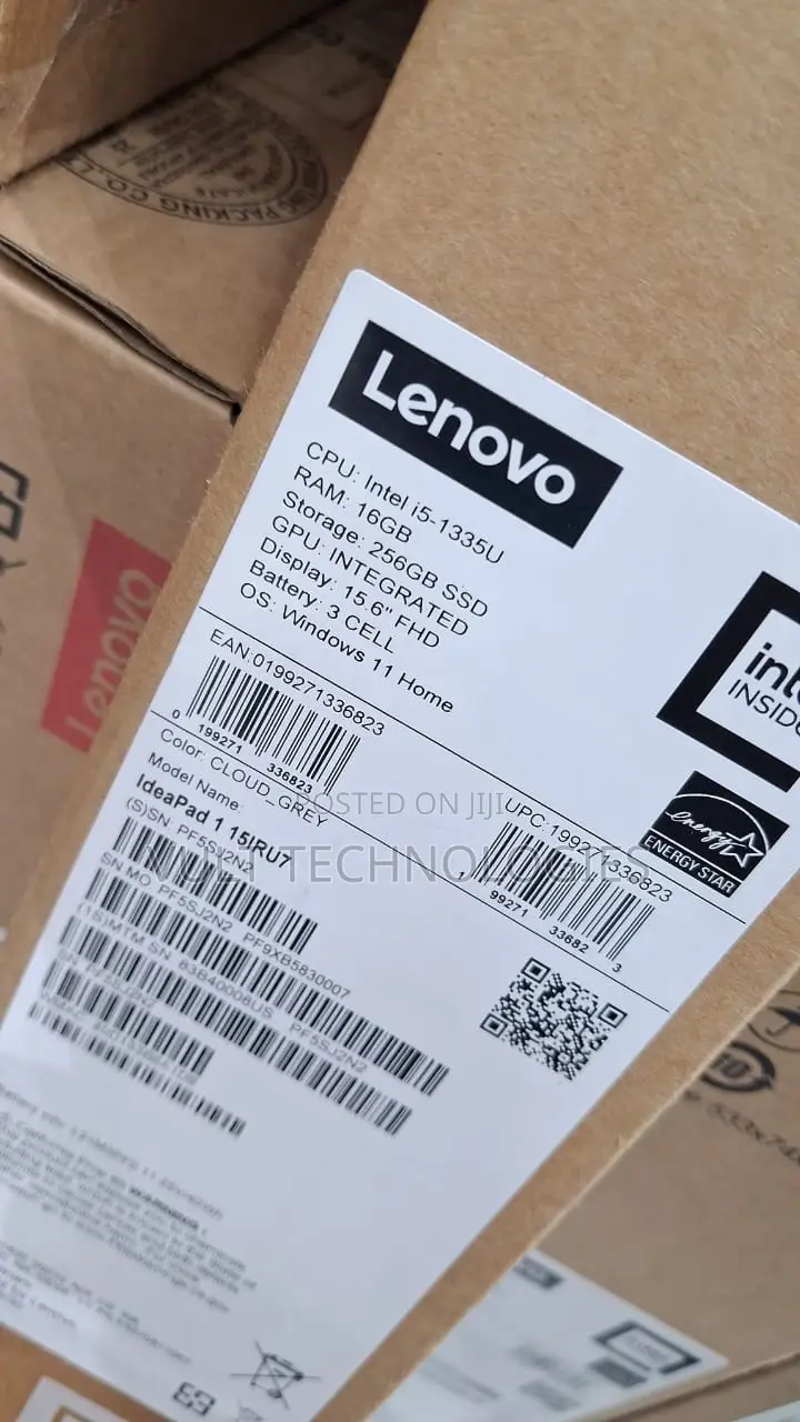 New Laptop Lenovo IdeaPad 1 8GB Intel Core i5 SSD 256GB