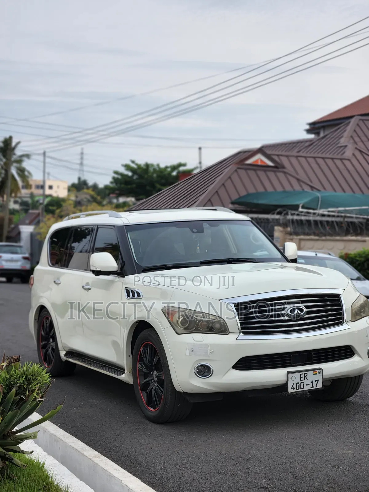 Infiniti QX80 2014 White