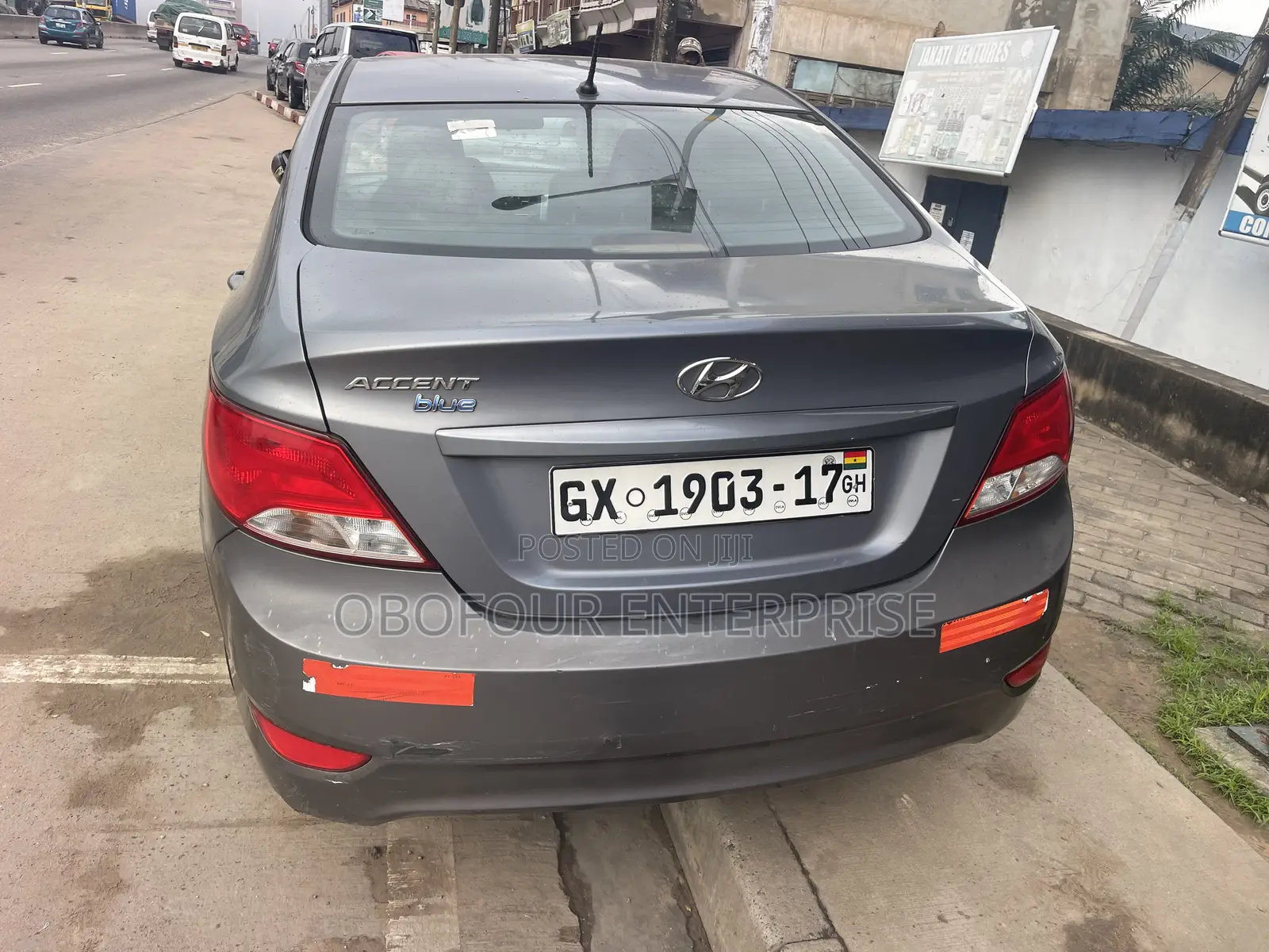 Hyundai Accent GLS 2013 Gray