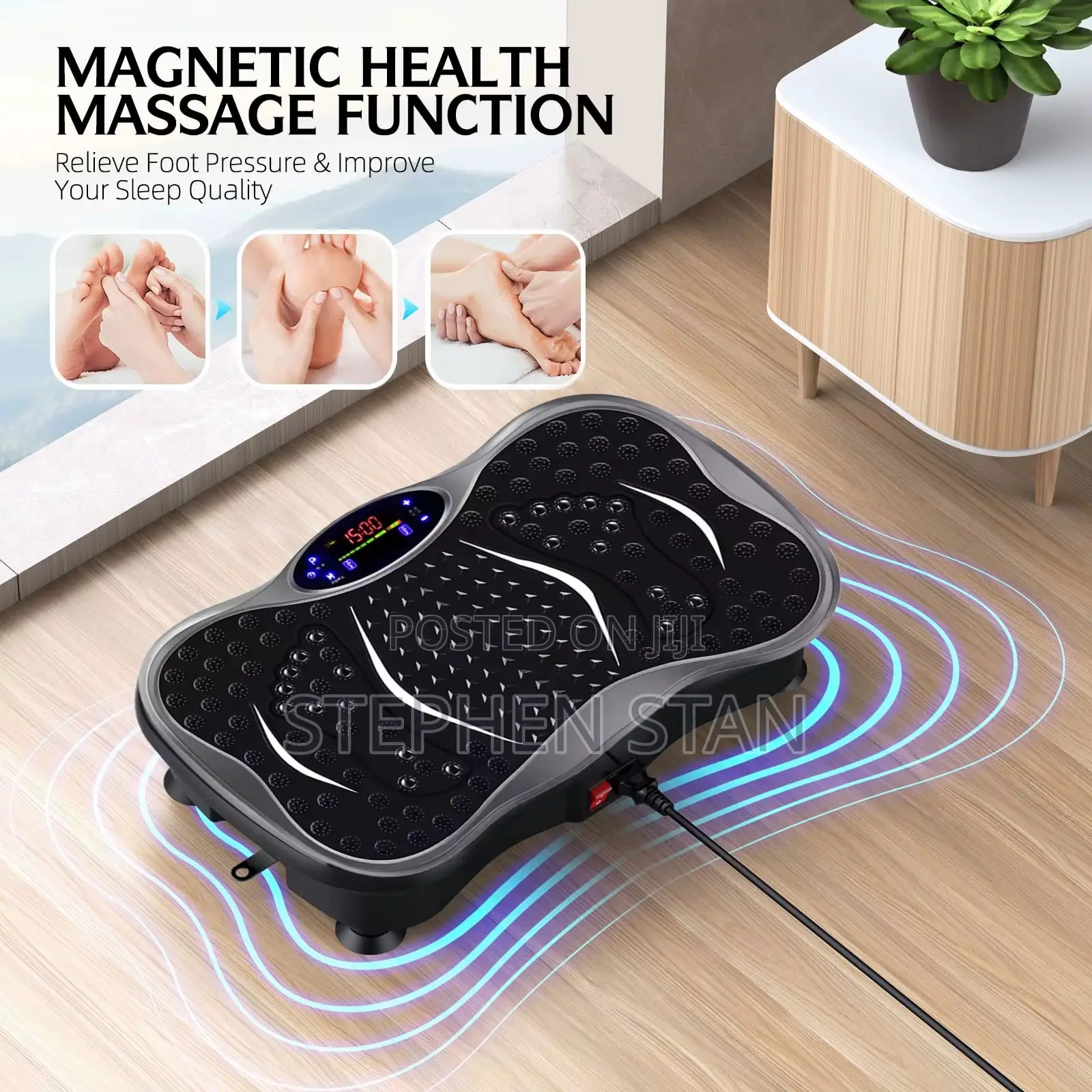 Premium Vibration Plate Exercise Machine | Weight Lose Full Body Fit